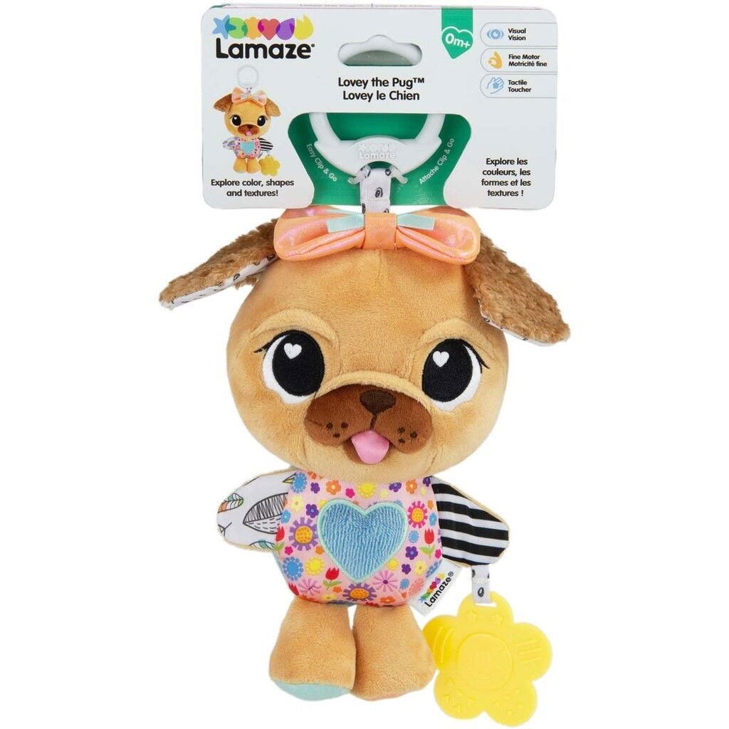 Lamaze Lovey The Pug Clip & Go - Baby Spielzeug 941-27496