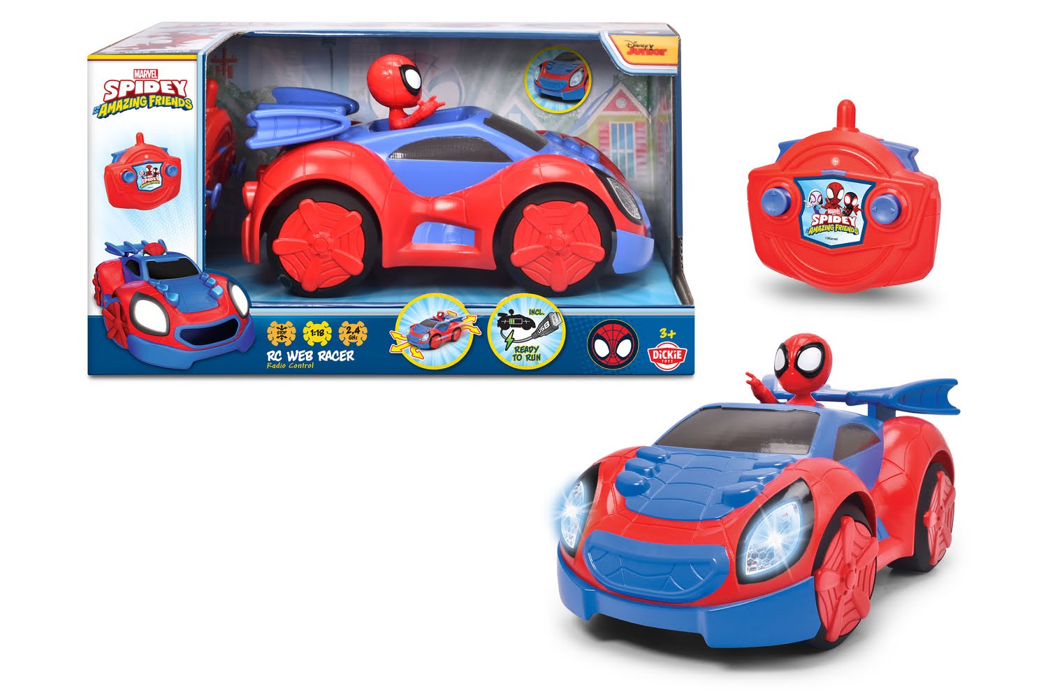 Jada Toys RC Spidey Web Racer - Ferngesteuert 203225000