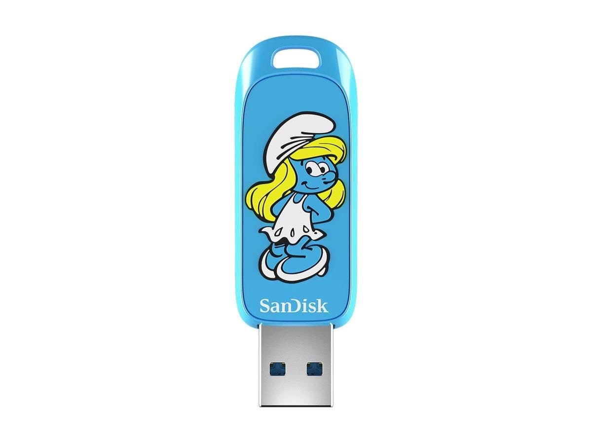 Sandisk Die Schlümpfe - Schlumpfine - 256gb - Usb-stick - Usb Stick
