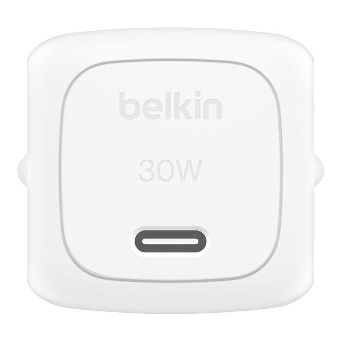 Belkin 30w Usb PD Wall Charger With Pps - White - Handys Adapter Und Ladegeraete Wca008kqwh