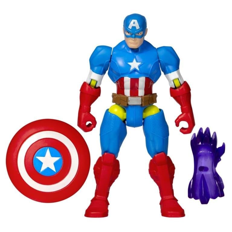Marvel Avengers Mixmashers Capt. America Basis-figur 12 CM - Figuren