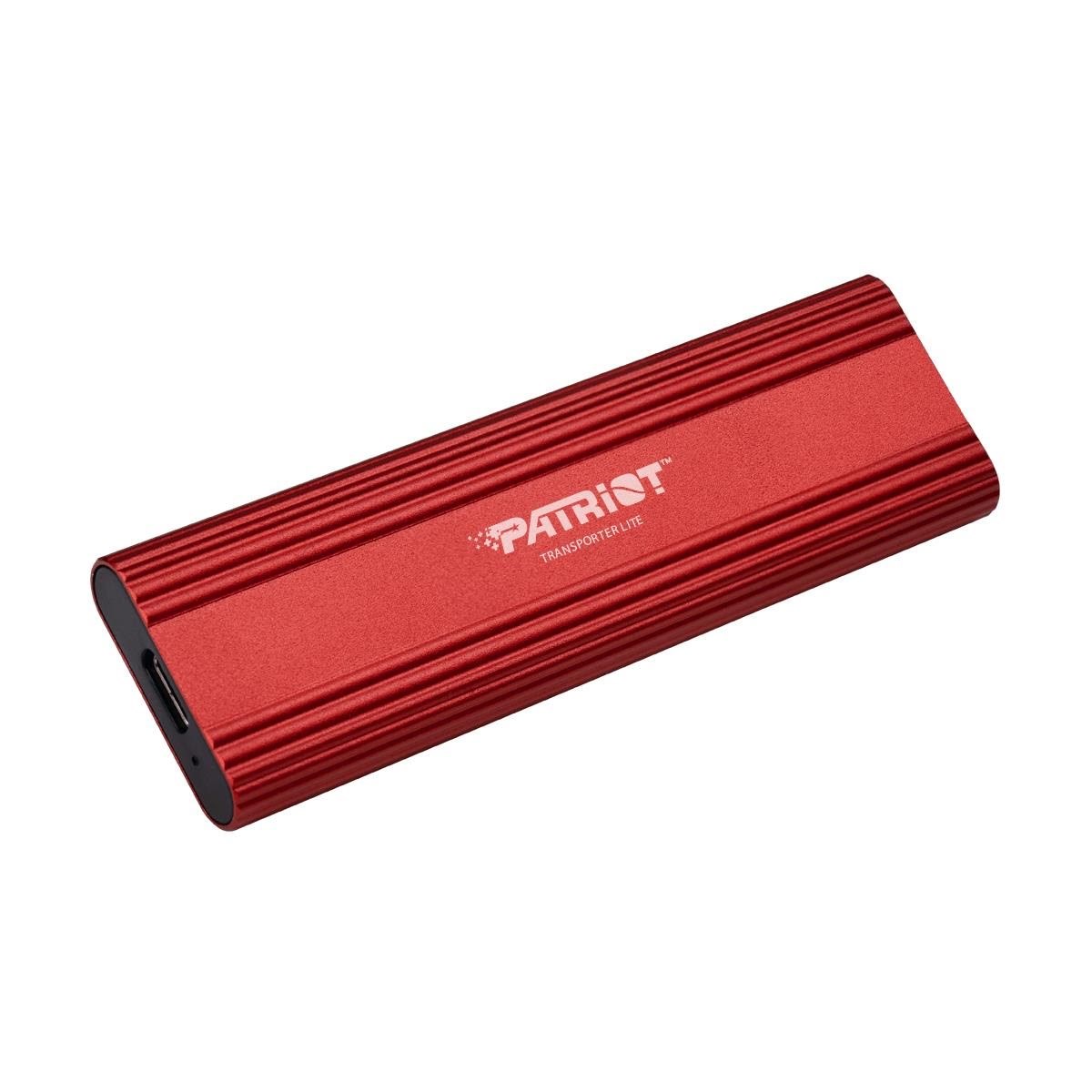 Patriot Transporter Lite - 1tb - Extern Ssd - Usb 3.2 Gen 2 - Rot Ptpl1tbpec