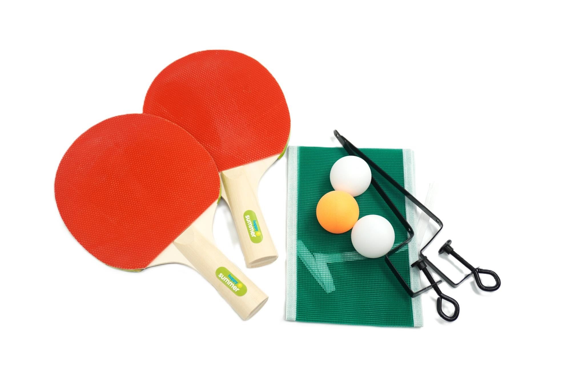 Happy Summer Table Tennis Set - Spiele im Freien