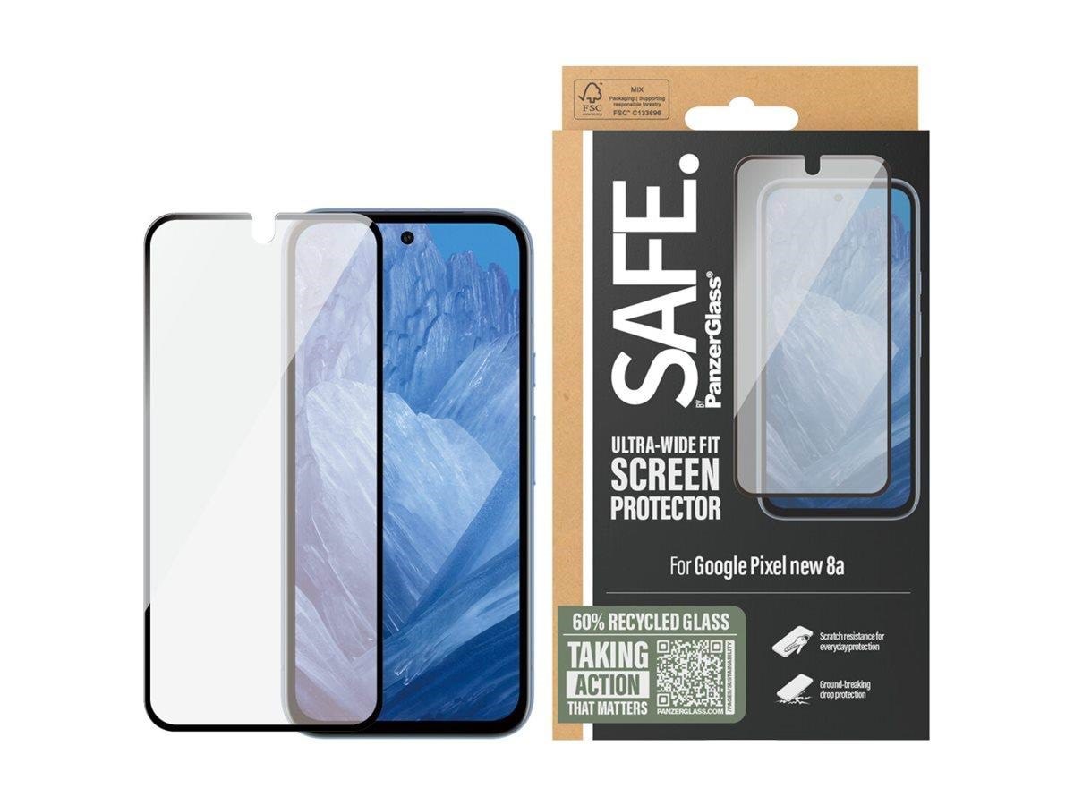 Safe by Panzerglass Screen Protector Google Pixel 9a 5G | Ultra-wide Fit - Handys Schutzfolie Sarnuwfg61456