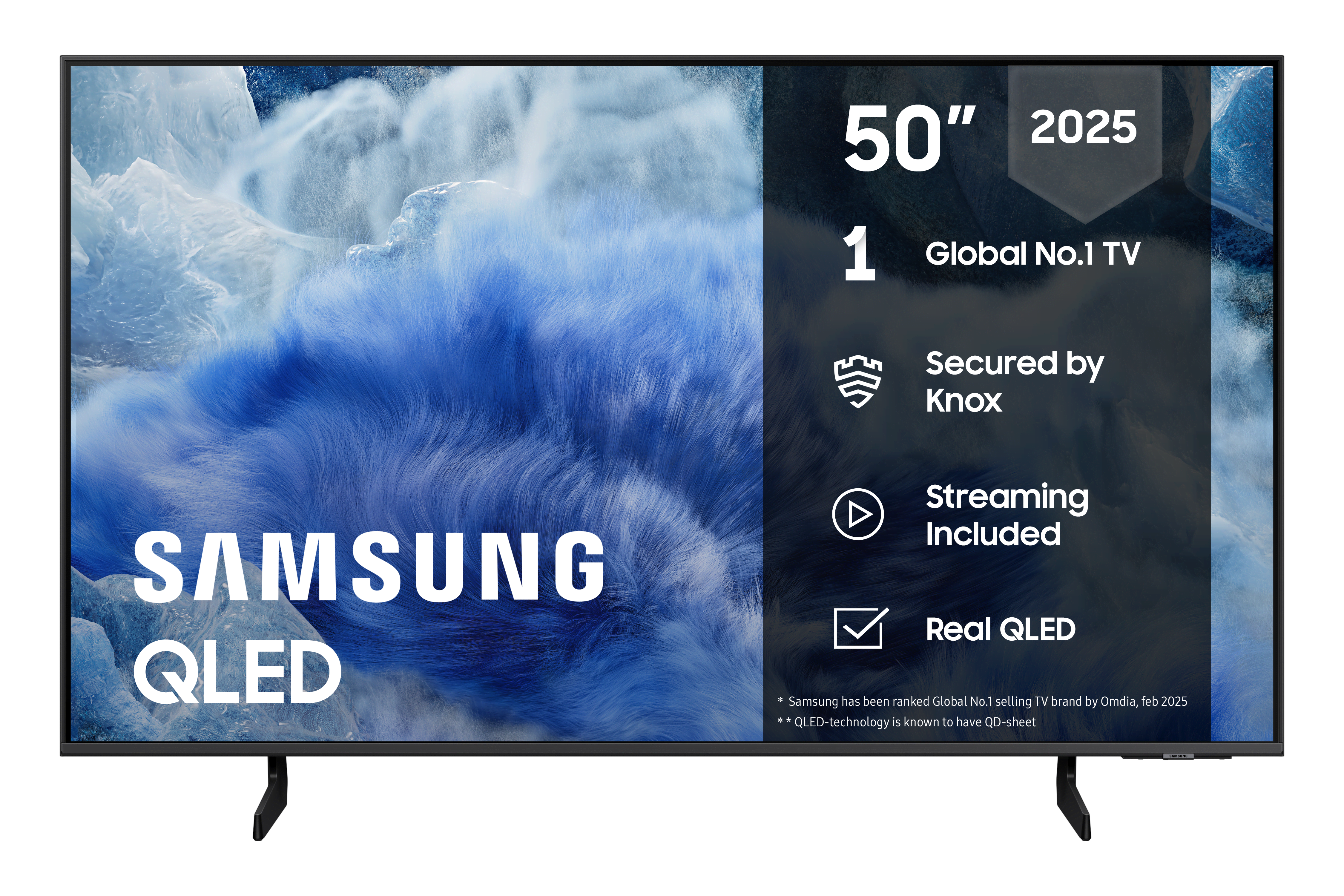 Samsung 50" Flachbild TV Qled 4K Tq50q8faauxxc