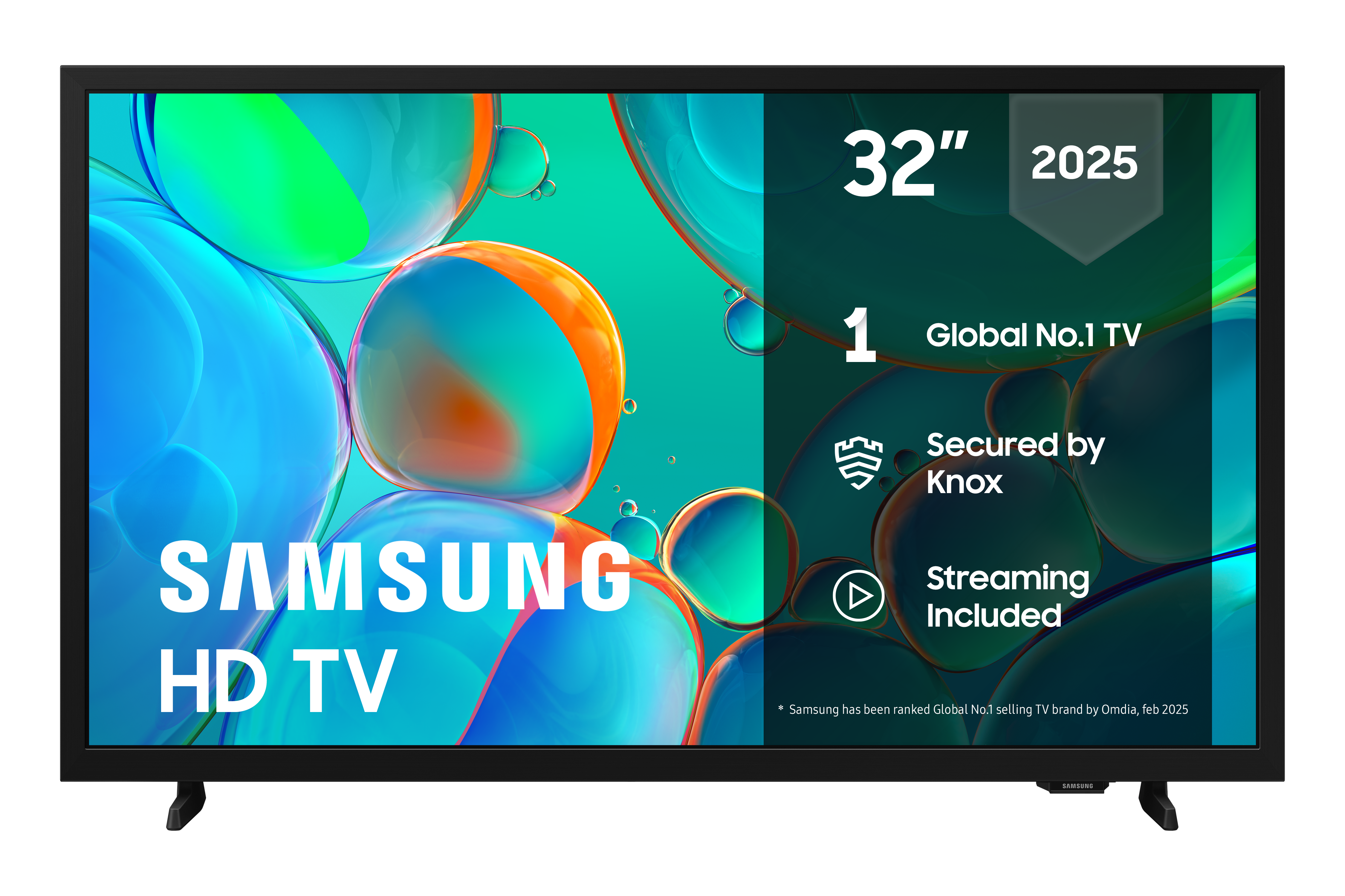 Samsung 32" Flachbild TV Led 720p Hdr 10+ Tu32h5005fkxxc Schwarz