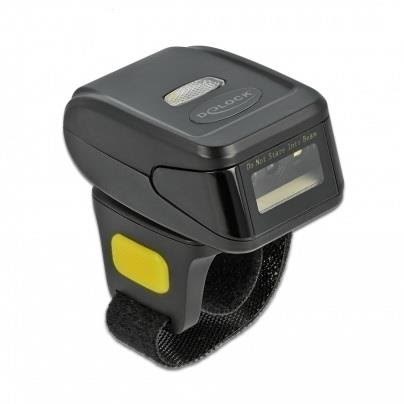 Delock Ring - 2D Wireless Portable Barcode Scanner - Bardcode Lesegeraet