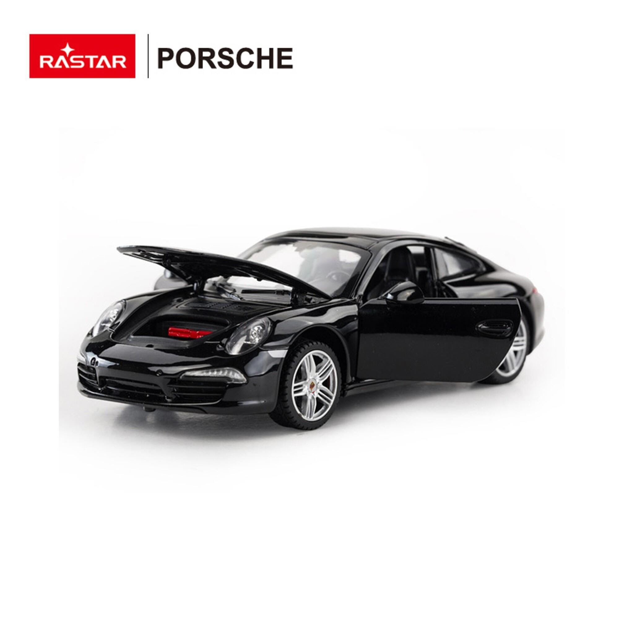 Rastar Die Cast 1:24 Porsche 911 Black - Spielzeugauto