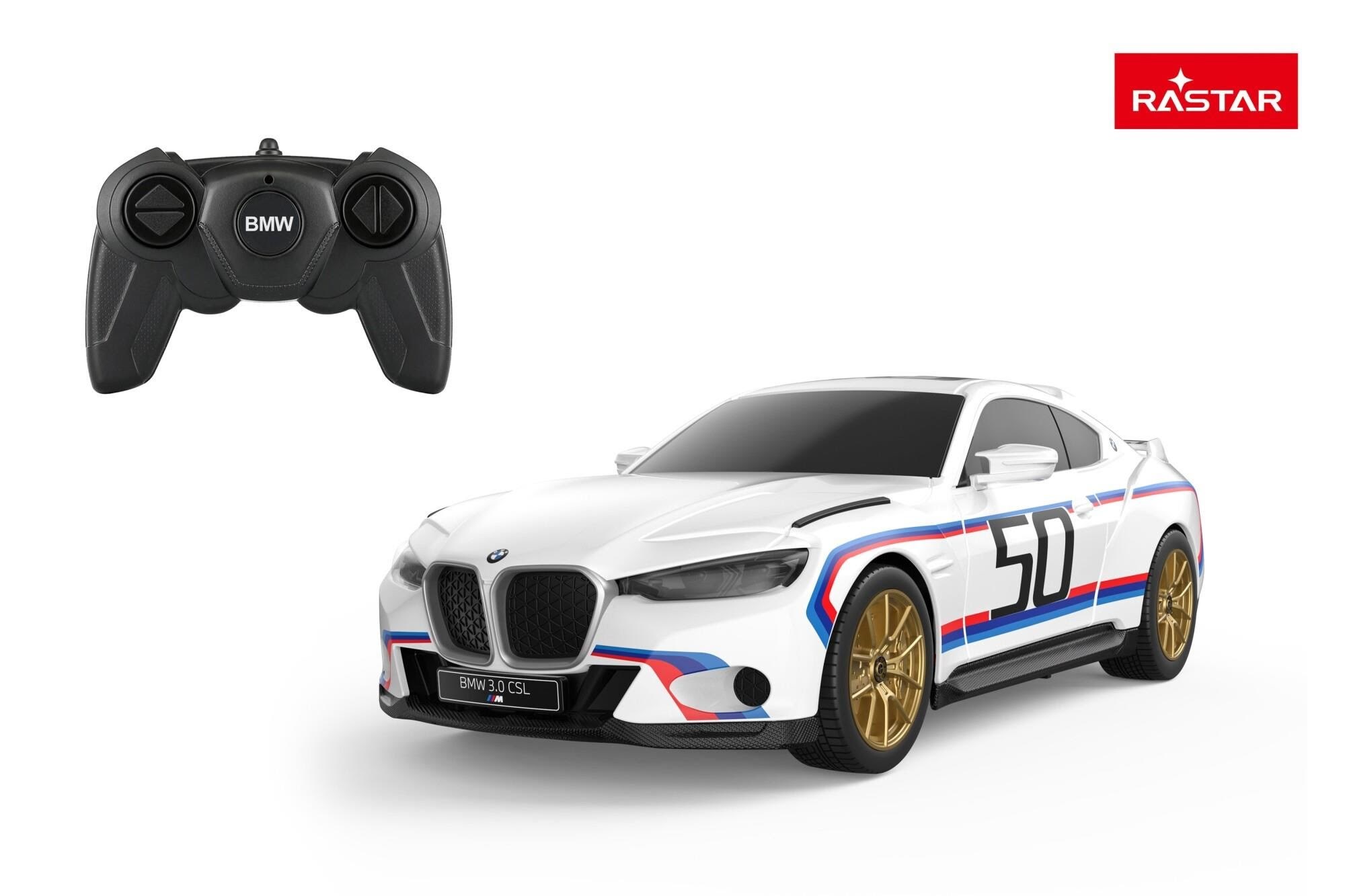 Rastar R/c 1:24 Bmw 3.0 Csl White - Spielzeugauto