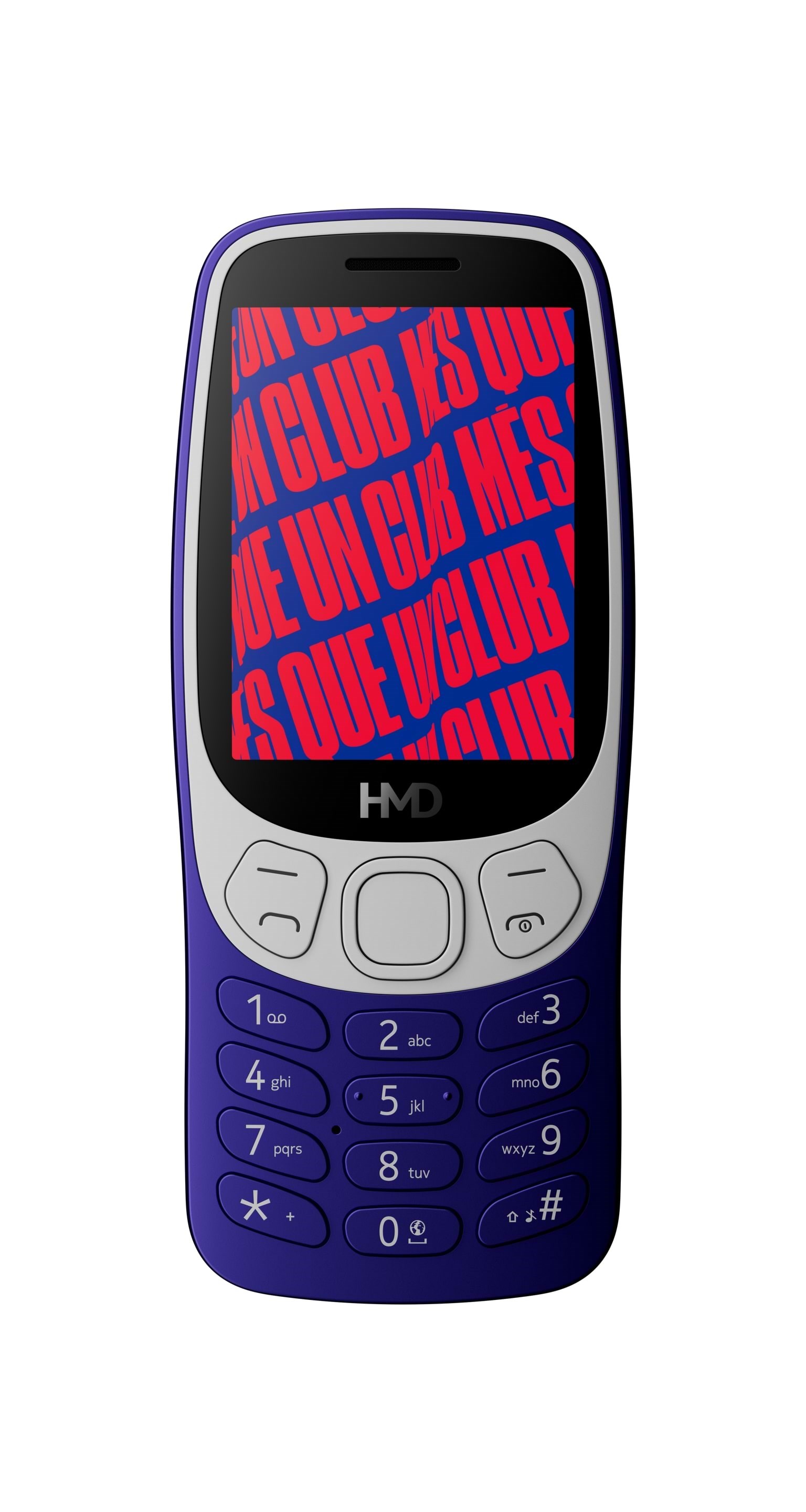 Hmd 3210 Barca Edition - Blue - Handys Smartphones Blau 1gf036mpg1l02