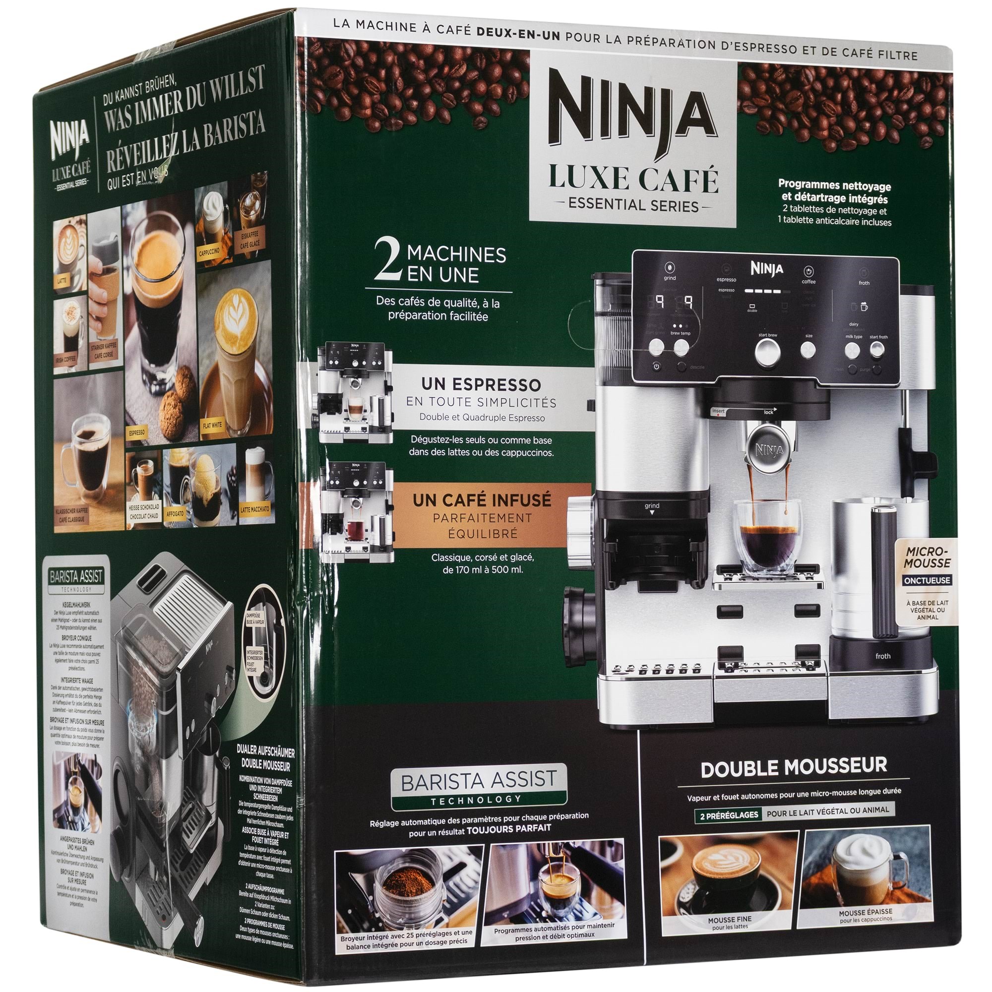 Ninja Luxe Essential Es501eu - Kaffeezubereitung