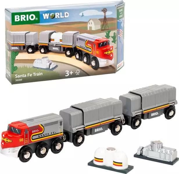 Brio 36089 Santa Fe Train (Trains of The World) - Brio Train