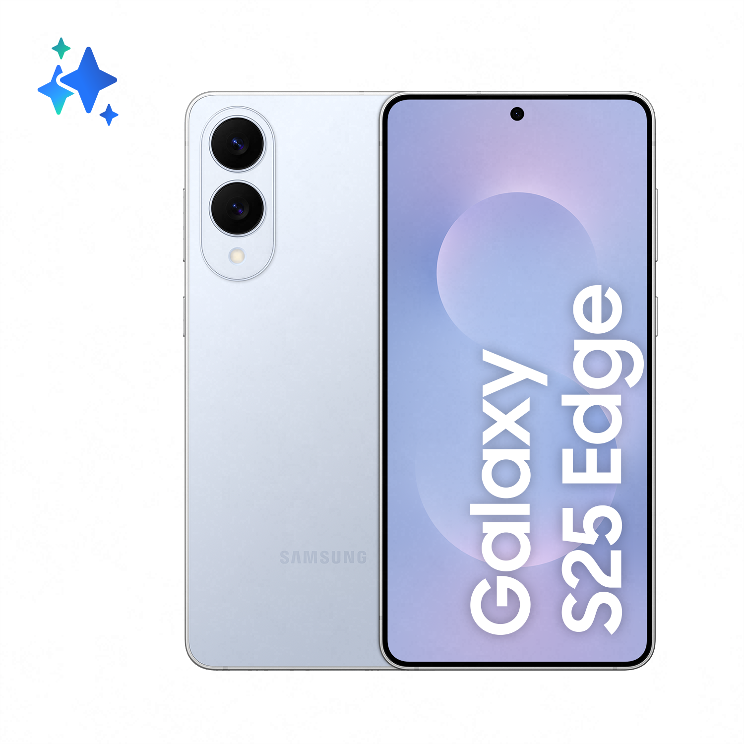 Samsung Galaxy S25 Edge 256gb/12gb - Titanium Icyblue - Handys Smartphones Blau Sm-s937blbdeub