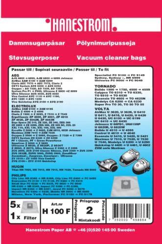 Hanestroem Vacuum Cleaner Bags - 5 Pcs - Staubsaugerbeutel