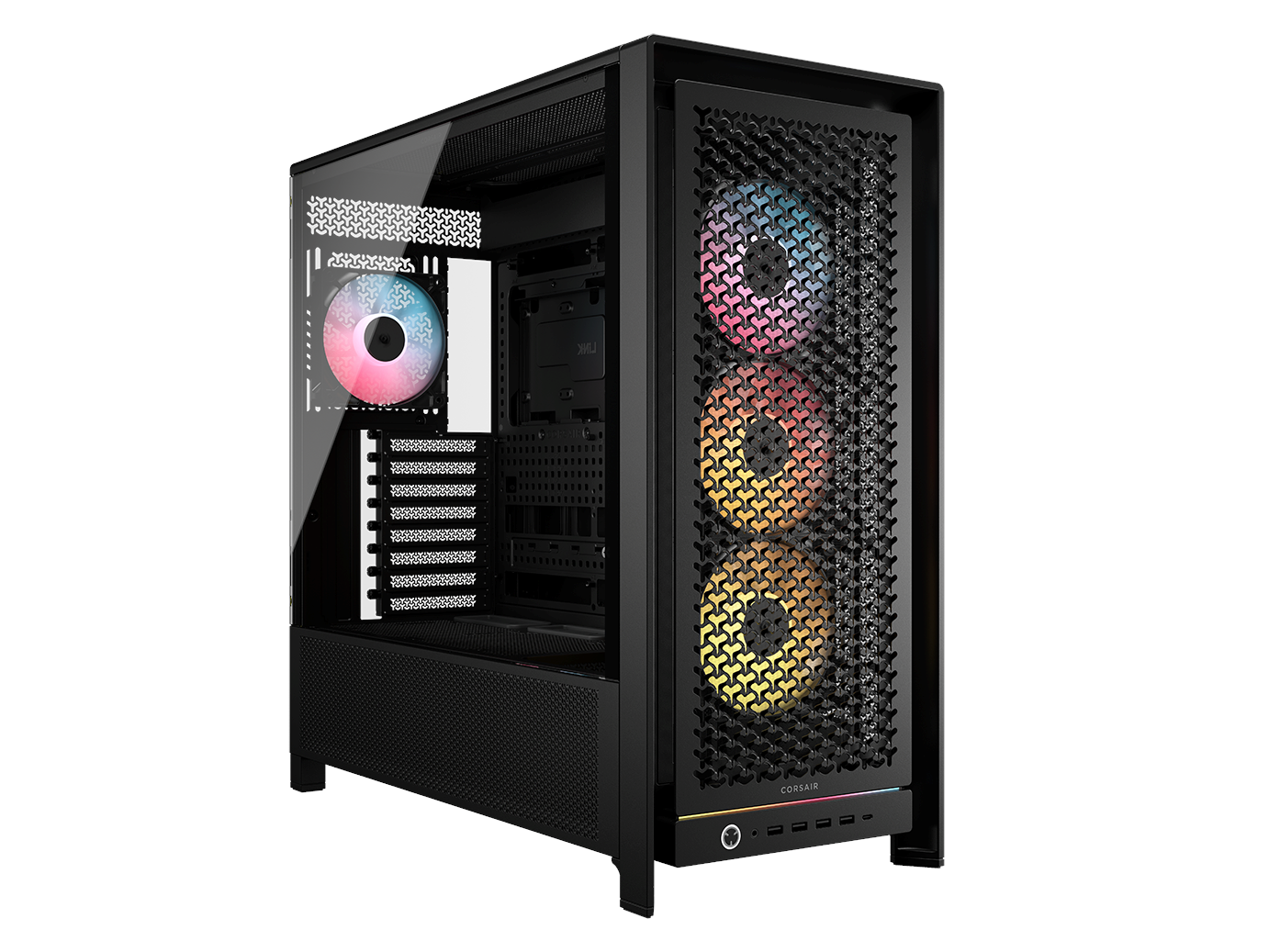 Corsair Frame 5000d RS Argb Black - Gehäuse - Miditower - Schwarz - Gehaeuse