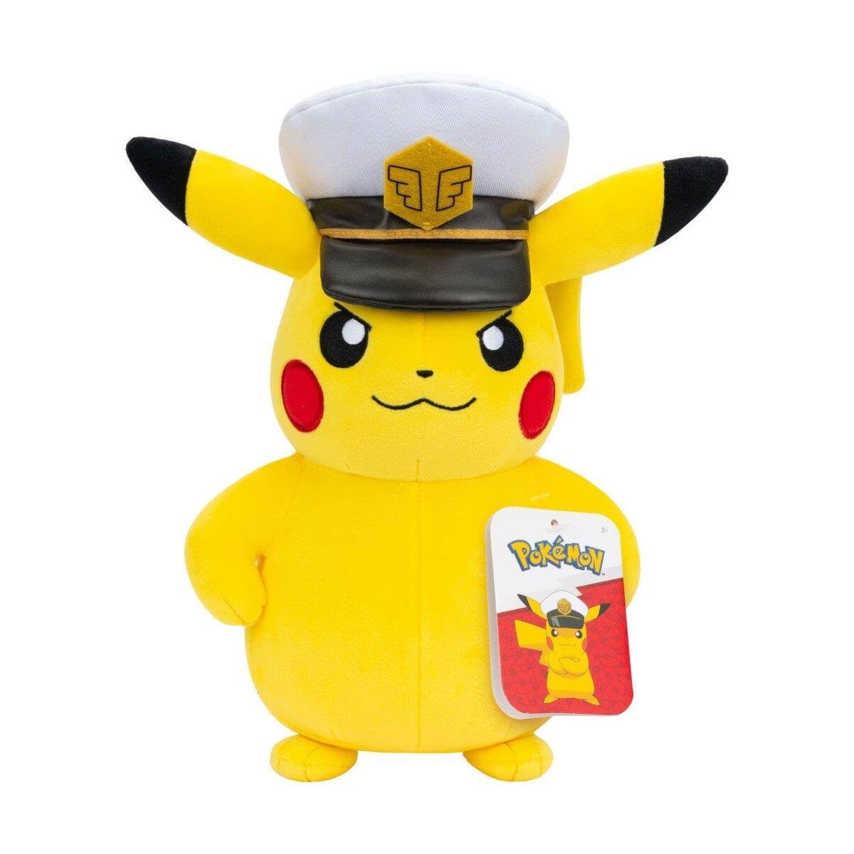 Pokemon Captain Pikachu Plush 20 cm