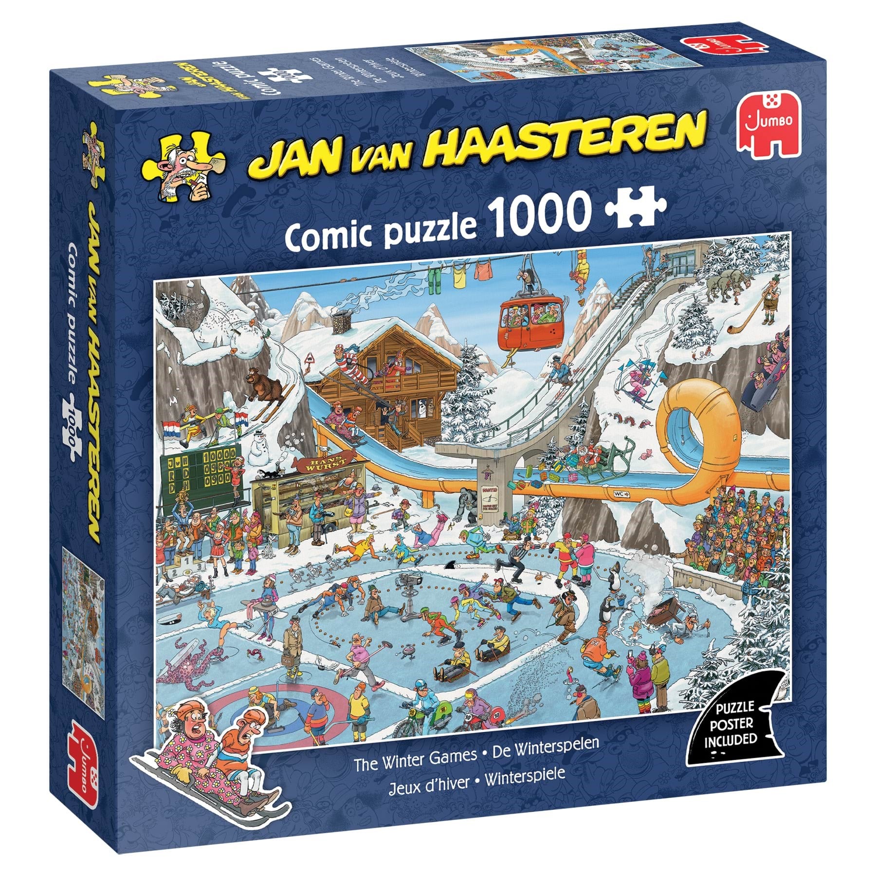 Jan Van Haasteren The Winter Games (1000) - Puzzle