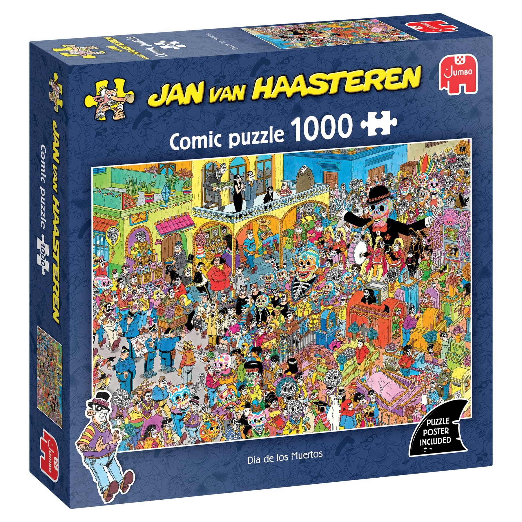 Jan Van Haasteren Dia De Los Muertos (1000) - Puzzle