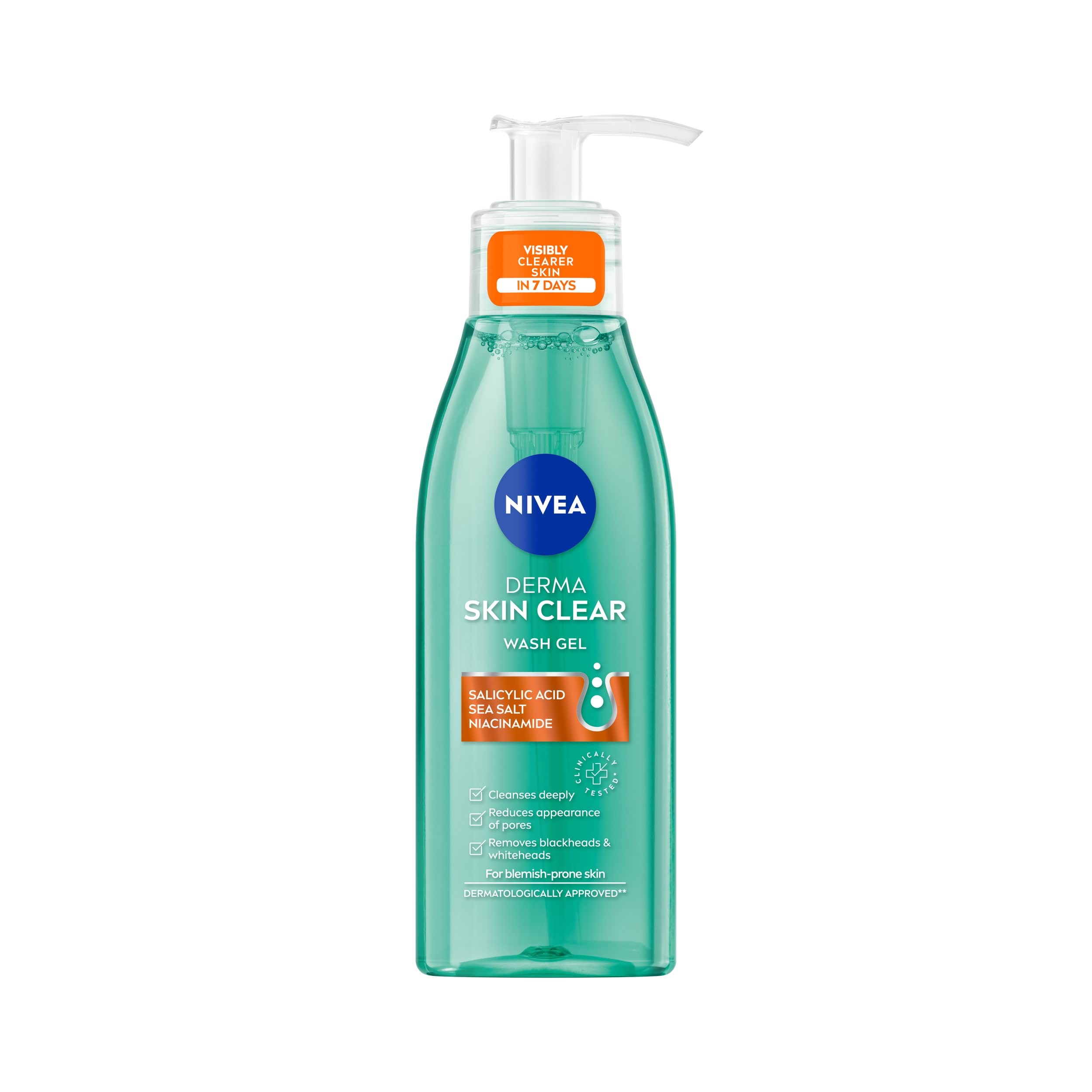 Nivea Derma Skin Clear Waschgel 150ml - Gesichtspflege