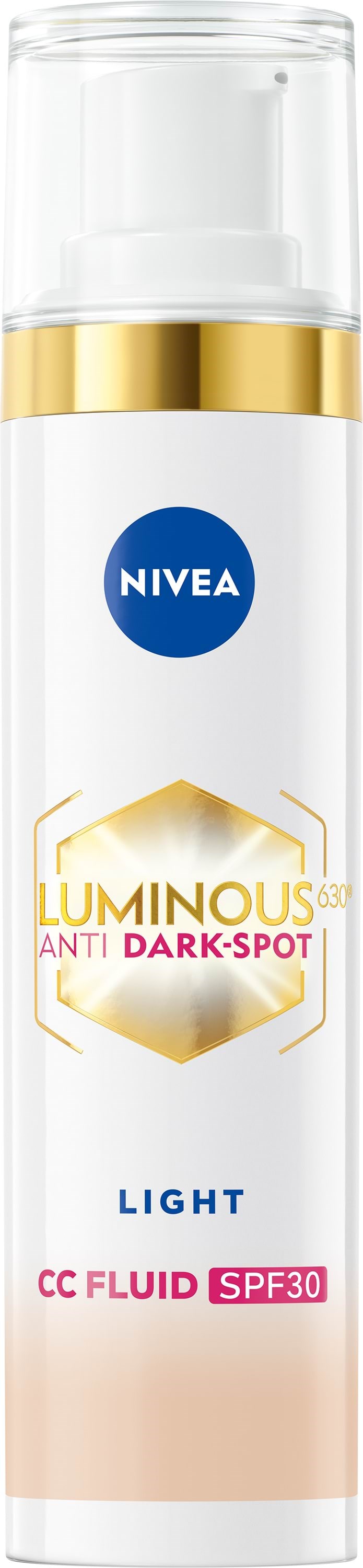 Nivea Luminous630 Anti-pigmentflecken CC Fluid 3in1 Hell Lsf 30 40ml - Gesichtspflege 4006000145495
