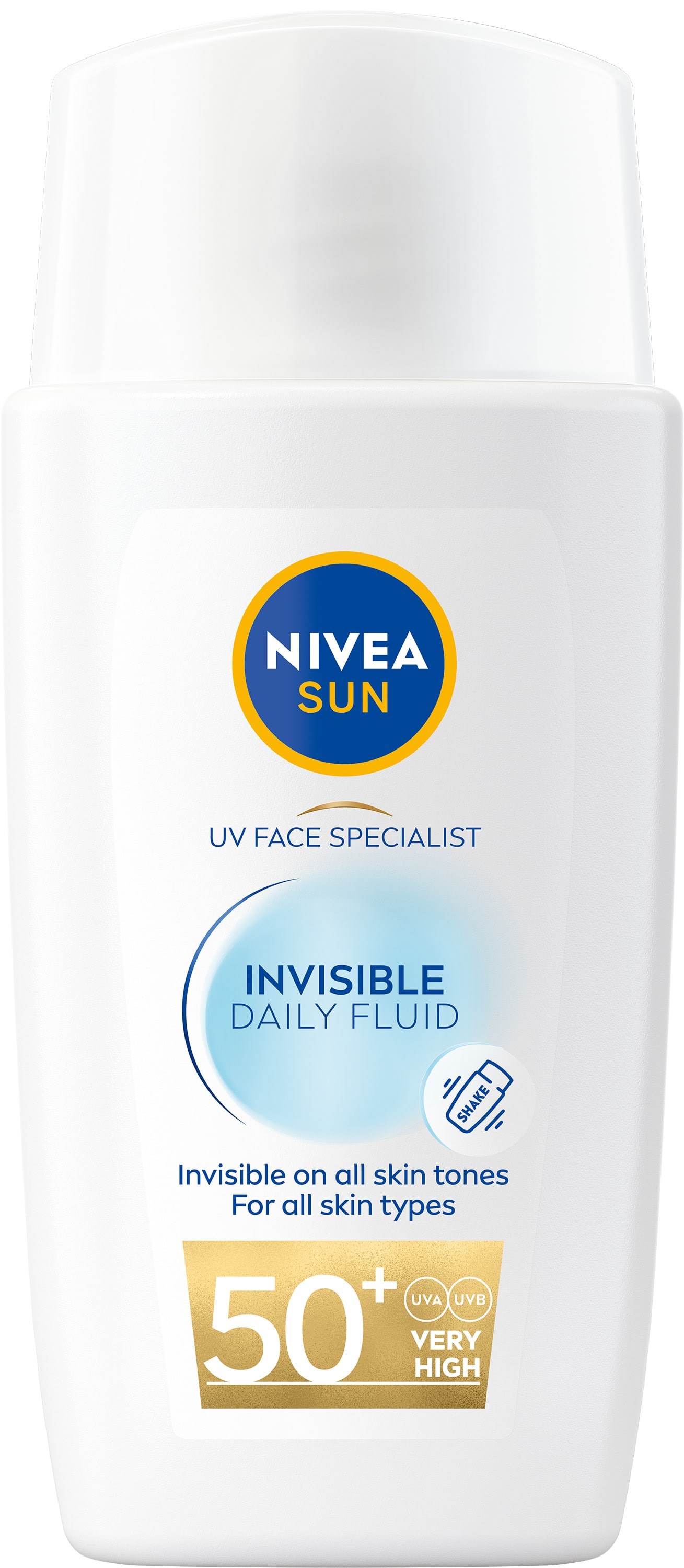 Nivea Nivea Sun UV Gesicht Experte Invisible Daily Uv-fluid Lsf50+ 40ml - Koerperpflege 4006000103488