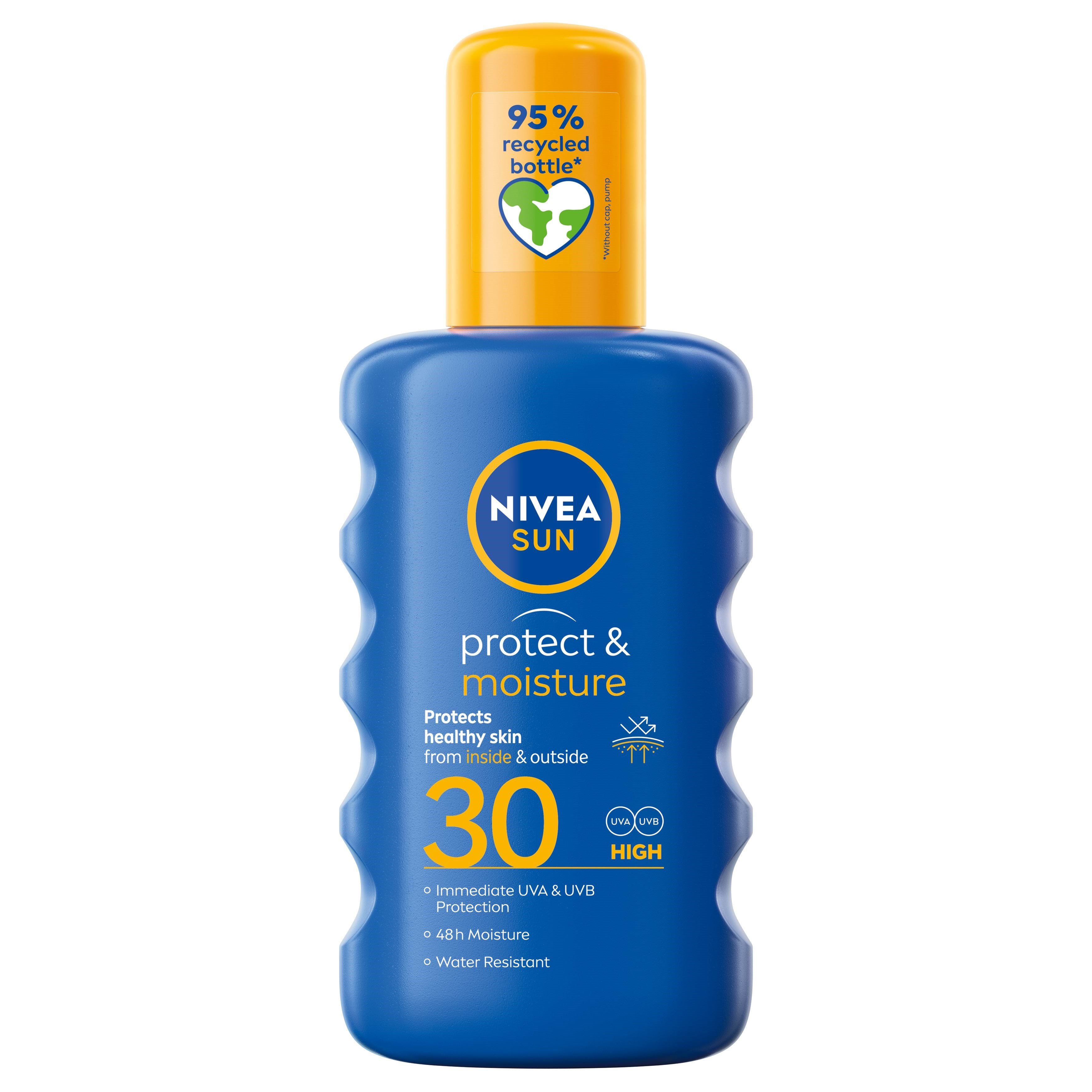 Nivea Schutz & Pflege Sonnenspray Lsf30 200ml - Koerperpflege 4005900370617