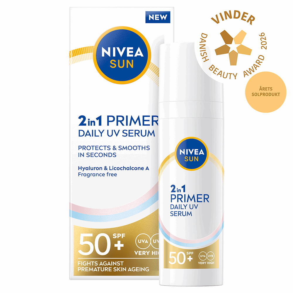 Nivea Nivea Sun 2in1 Primer Daily UV Serum Lsf50+ 30ml - Gesichtspflege