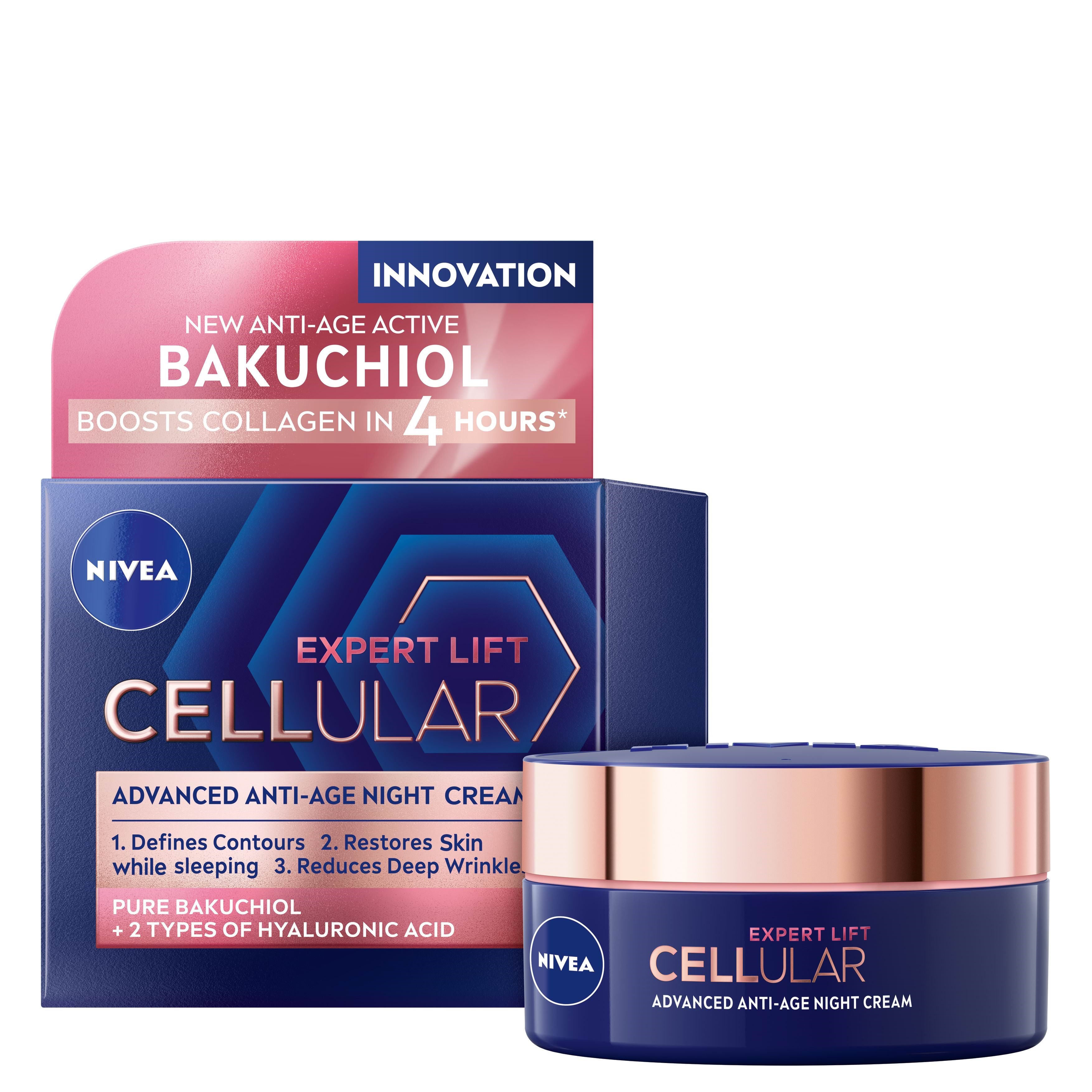 Nivea Cellular Expert Lift Nachtpflege 50ml - Gesichtspflege 4005900599469