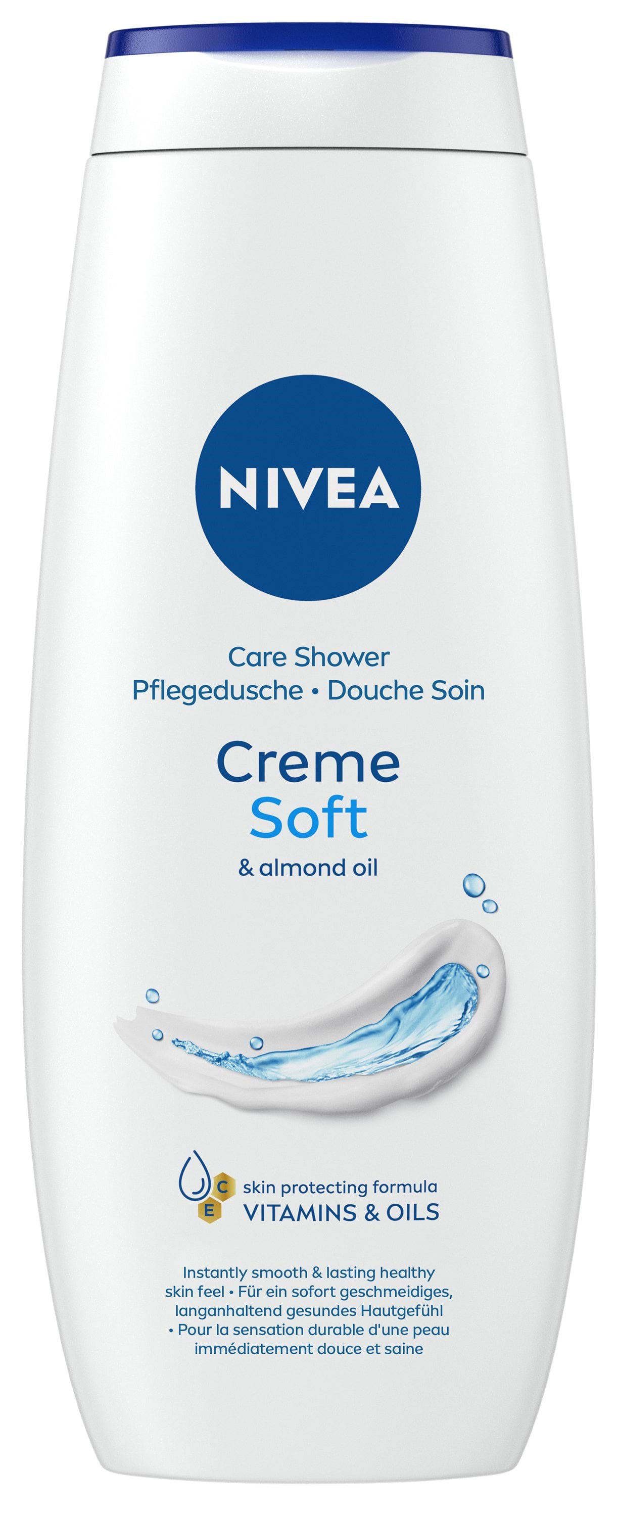 Nivea Creme Soft & Almond Oil Pflegedusche 500ml - Koerperpflege