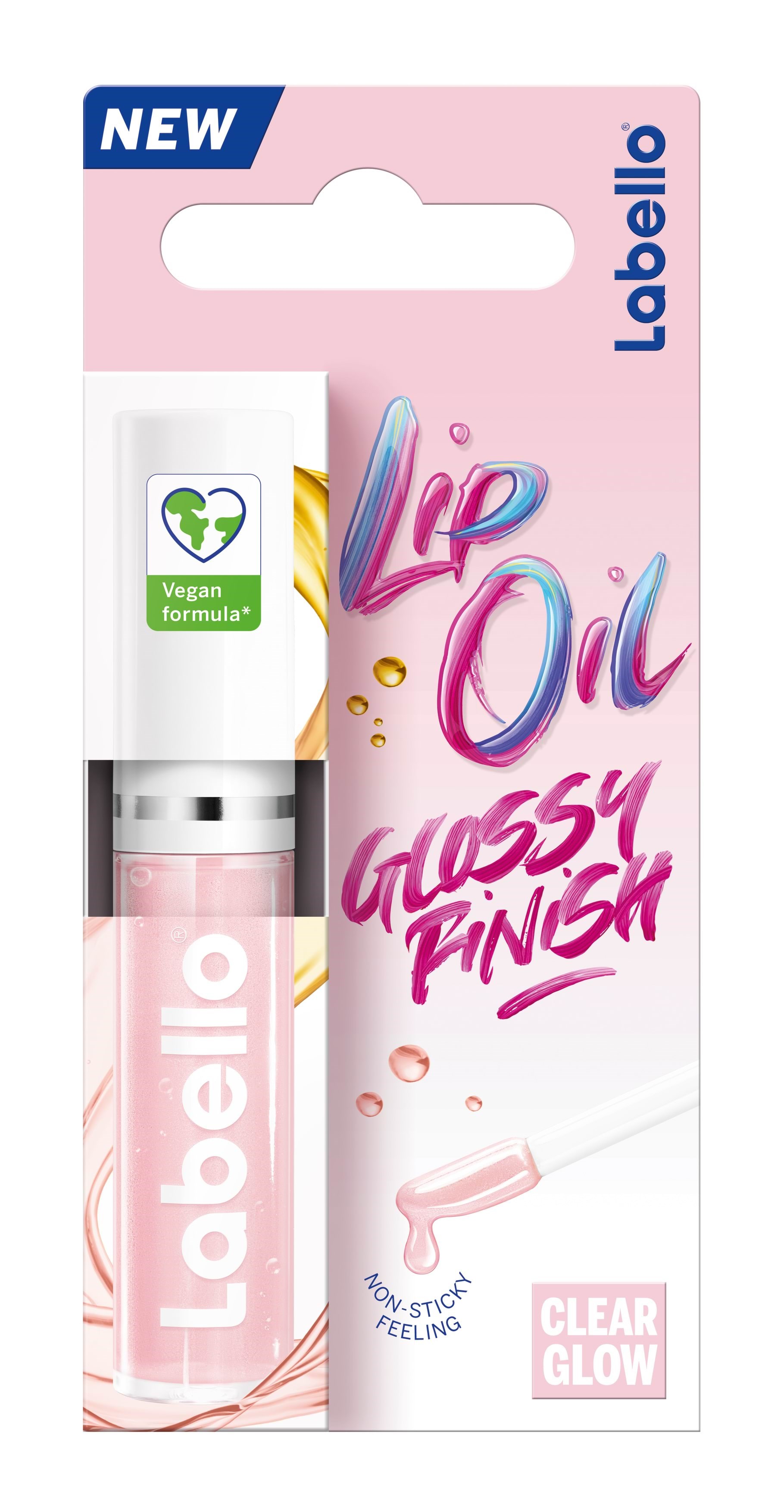Labello Lip Oil Clear Glow 5,5g - Gesichtspflege 4006000063416