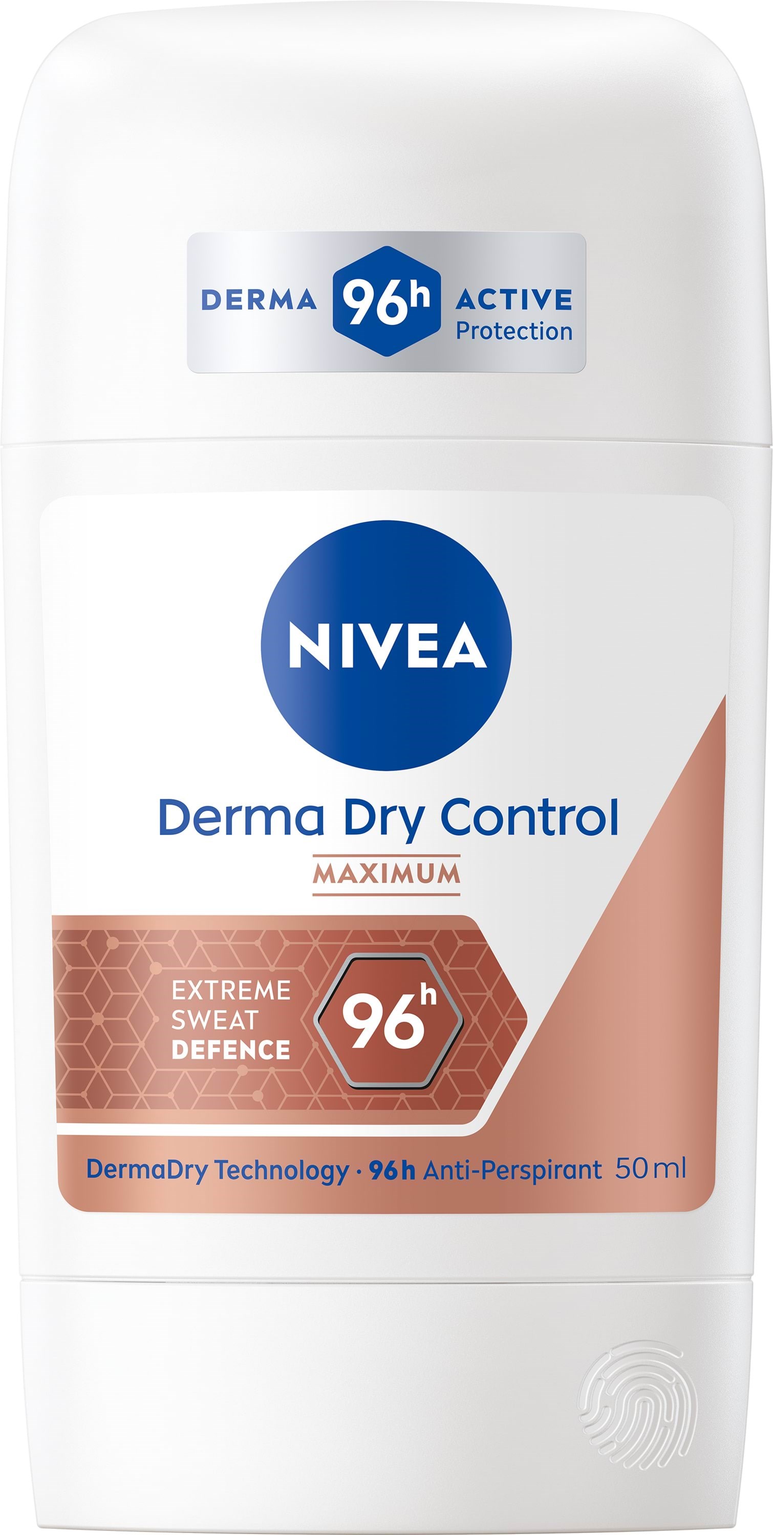 Nivea Derma Dry Control Deo Stick - 50 Ml0 - Parfuem Und Duefte