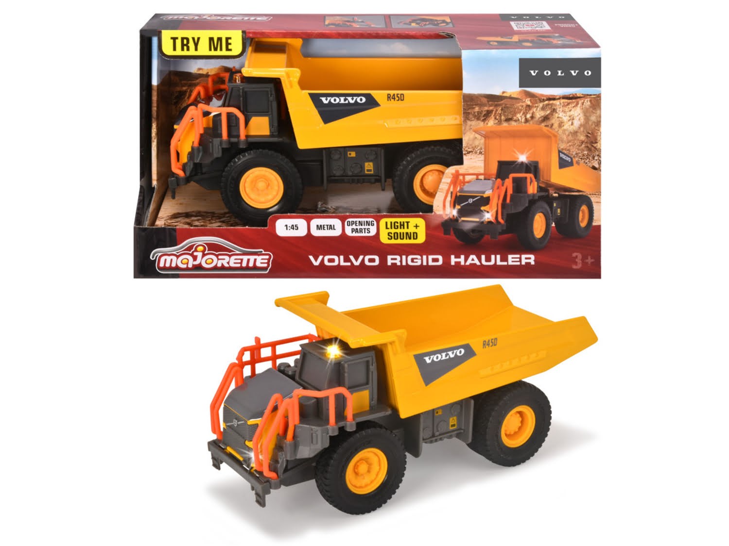 Majorette Volvo Rigid Hauler - Spielzeugauto 213723000