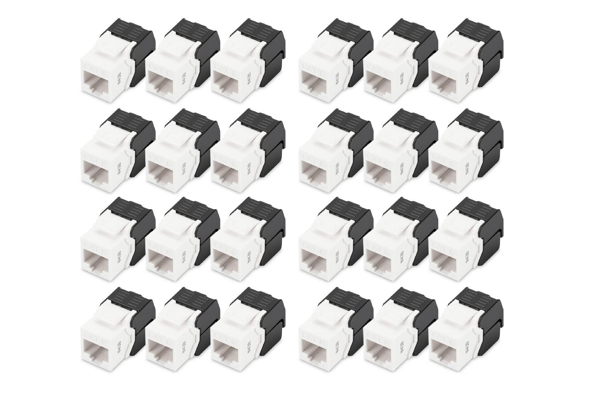 Digitus Cat 6 Keystone Jack (24-pieces) - Netzwerkzubehoer