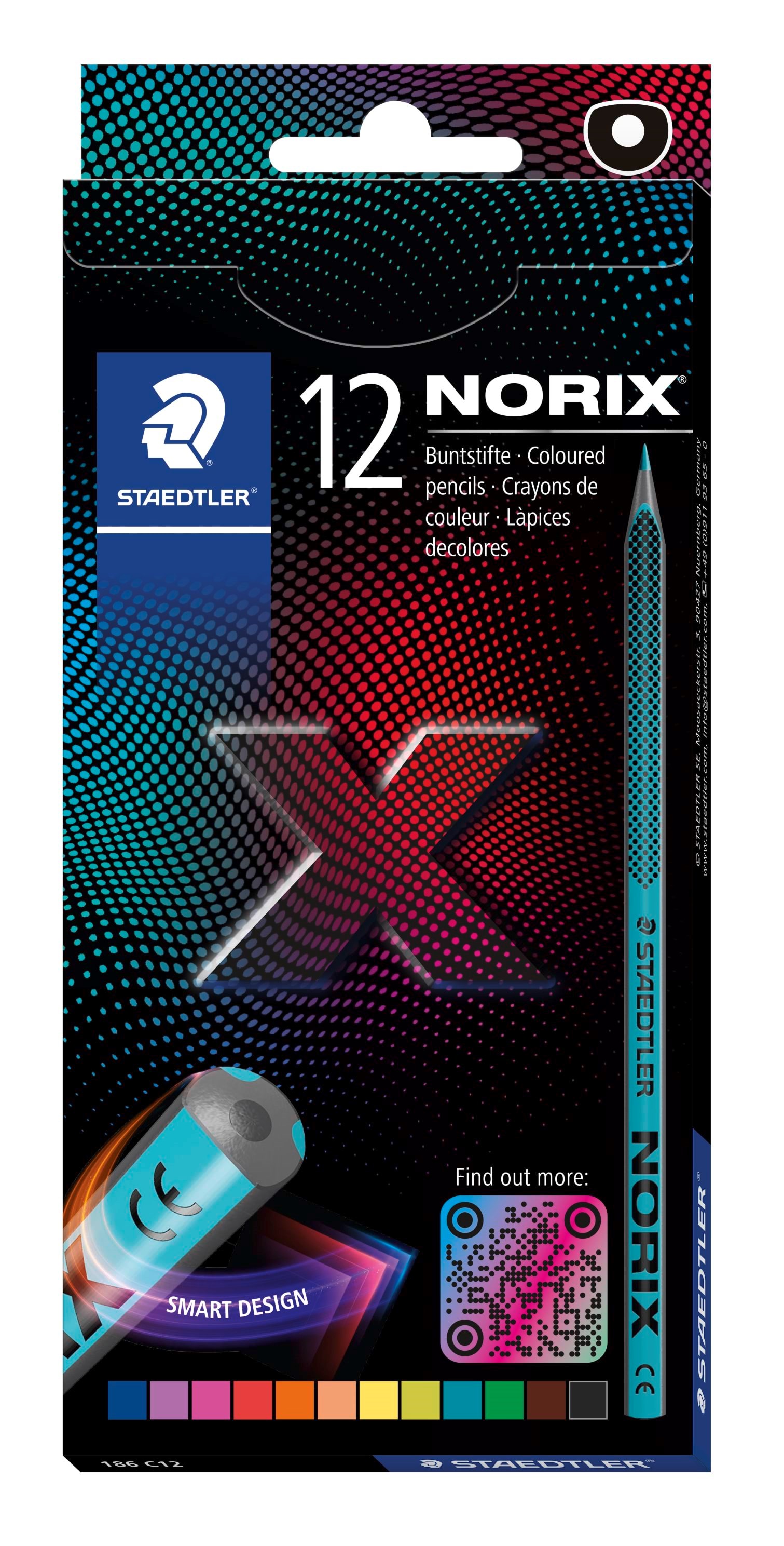 Staedtler Col. Pencil Norix 12pc 100% Pefc - Utensilien Zum Schreiben Und Zeichnen
