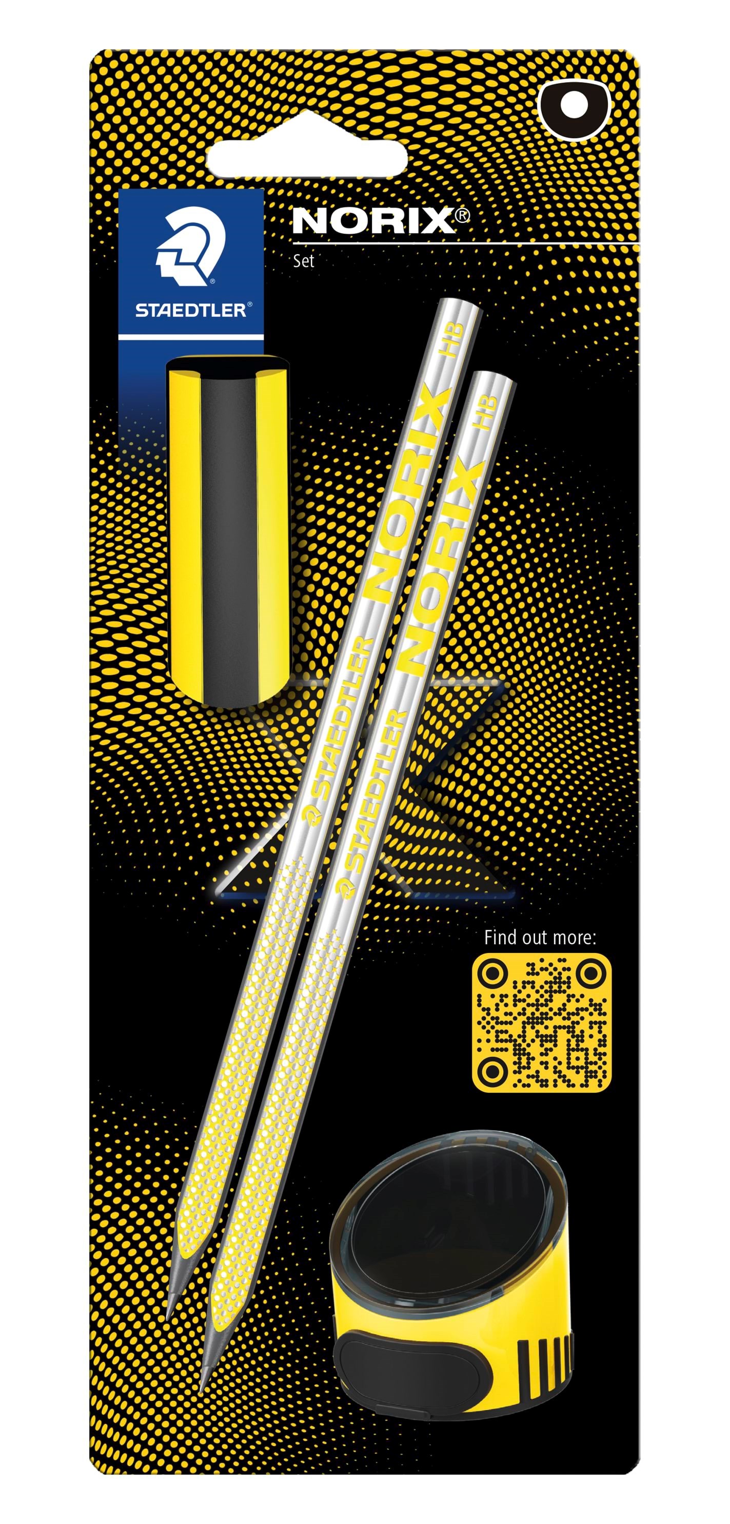 Staedtler Pencil Norix HB Set bc 100% Pefc - Utensilien Zum Schreiben Und Zeichnen 181 Sbk2-1