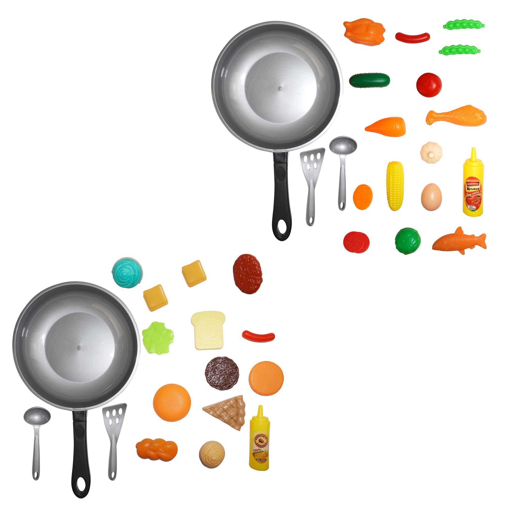 Junior Home Pan Play Set 16 Pcs Assorted - Rollenspiele 505162