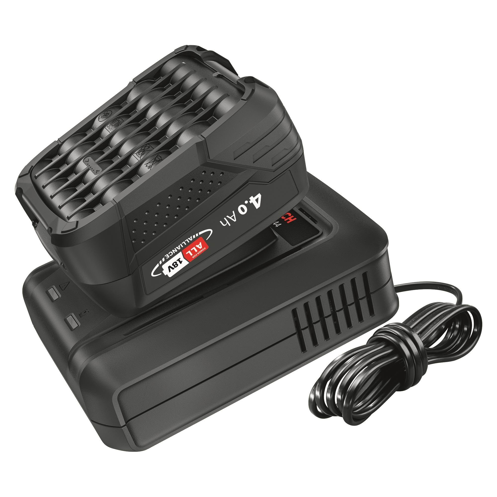 Bosch Battery Starter Set 18v 4.0 Ah Al18v-44 - Akkus Ladegeraete 1600a031t6