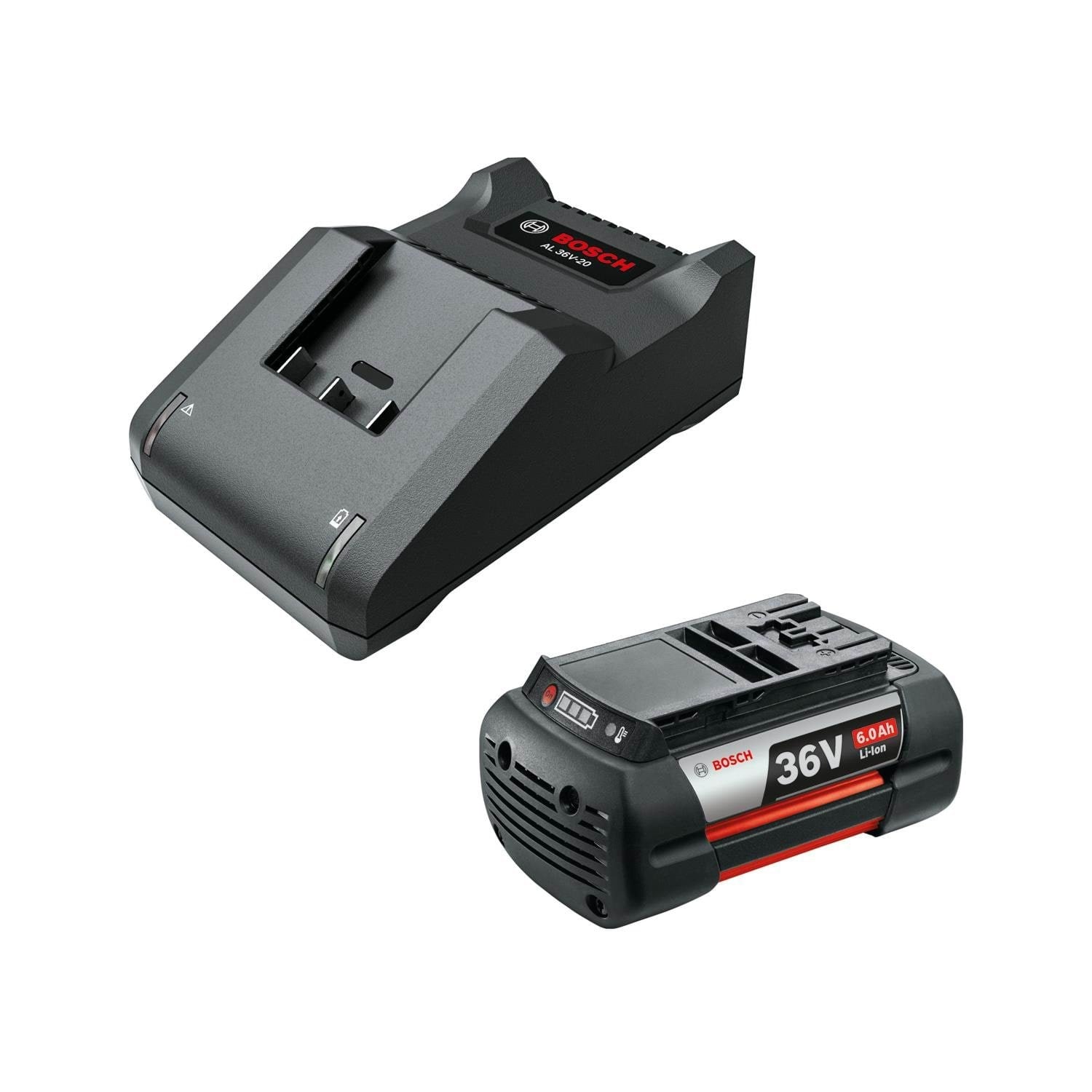 Bosch Starter Kit 36 V / 6.0 Ah Lithium-ion Battery - Akkus Ladegeraete F016800636