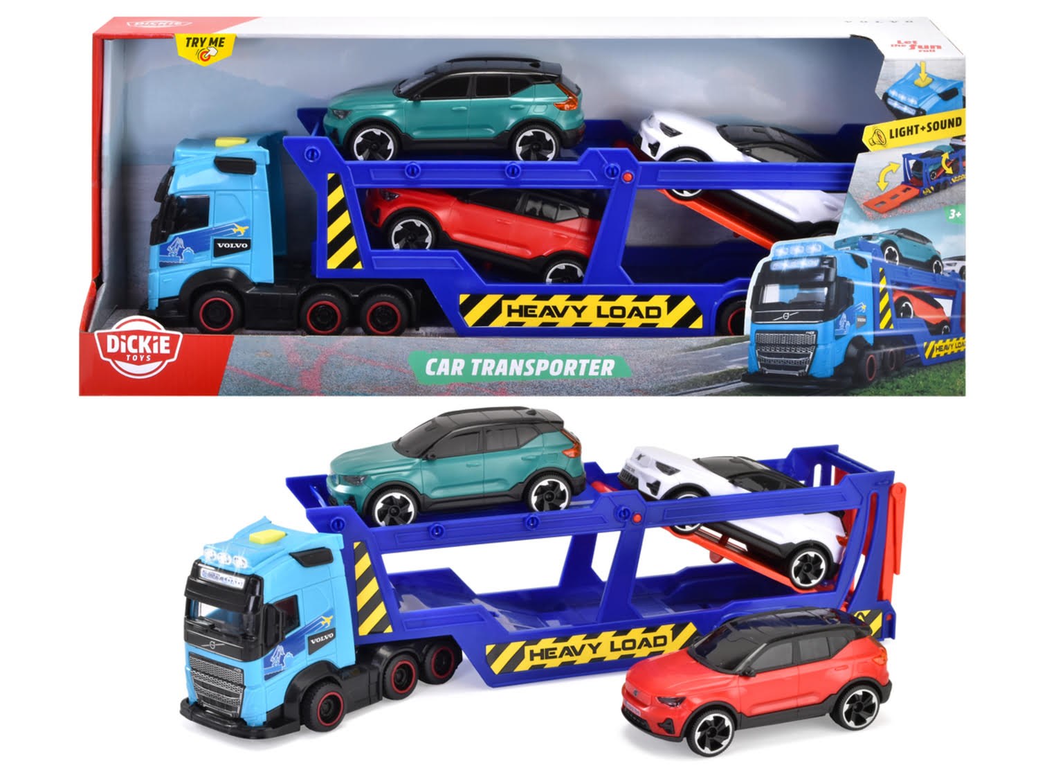 Dickie Volvo Car Transporter - Spielzeugauto