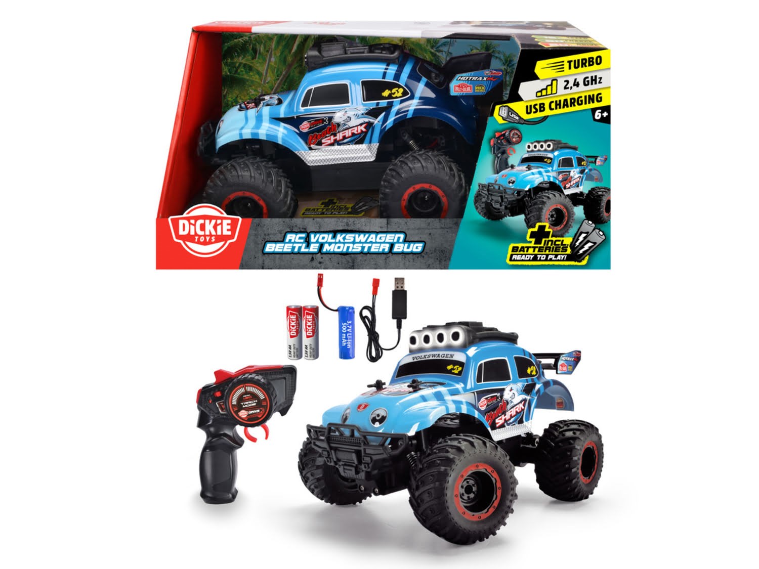 Dickie RC Volkswagen Beetle Baja Bug Rtr - Spielzeugauto 201105008