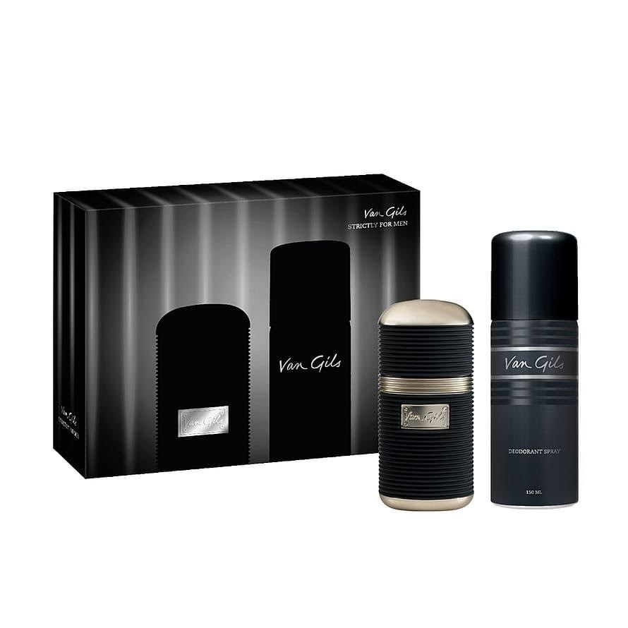 Van Gils Strictly For Men Edt 30 ml Deodorant Spray 150 ml - Geschenkbox