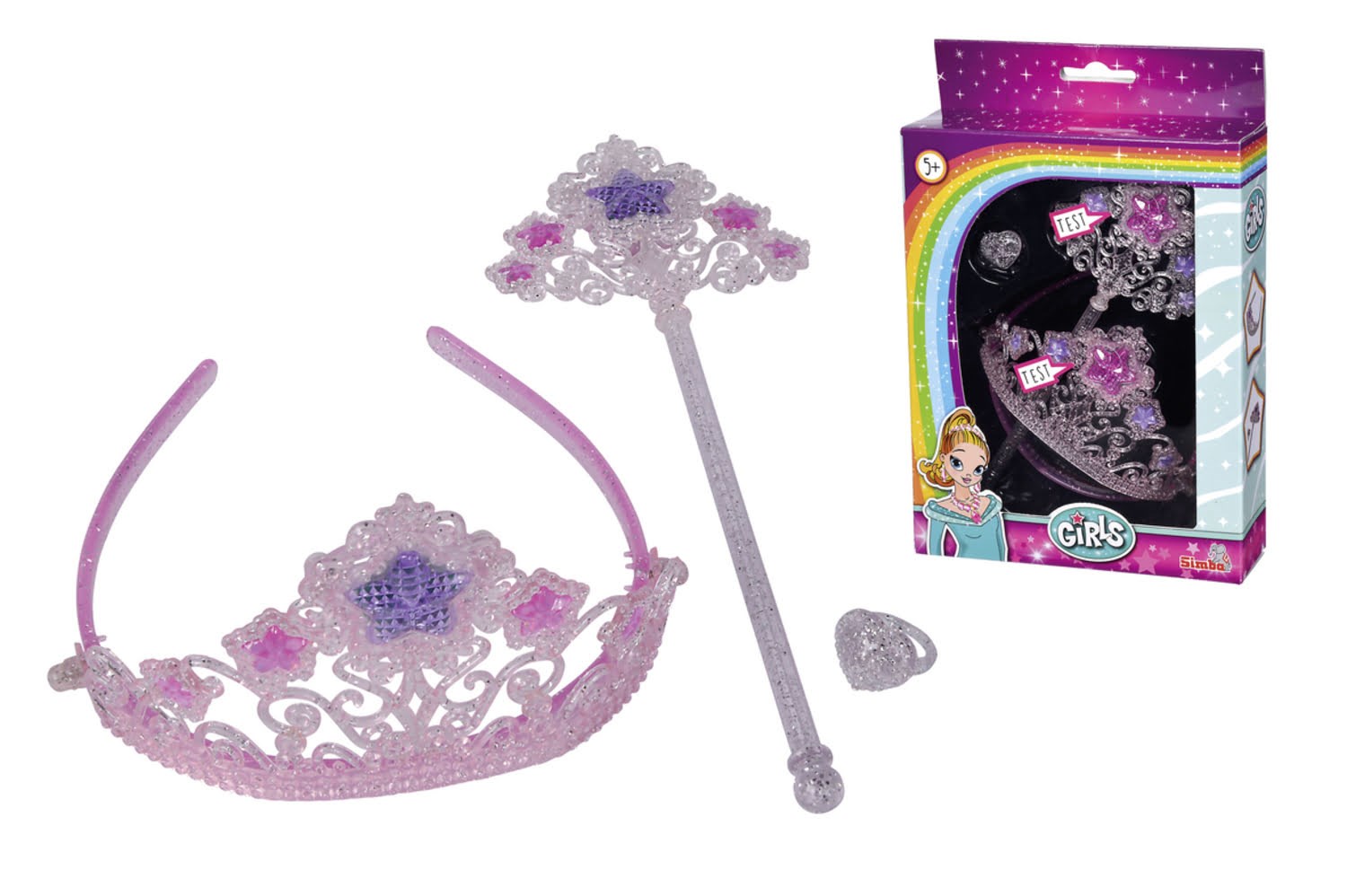 Simba Steffi Loveg Princess Set Pink Color Only - Dolls Accessories 105560038308