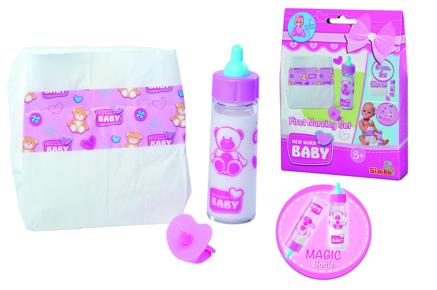 Simba Nbb First Nursing Set - Dolls Accessories 105562487