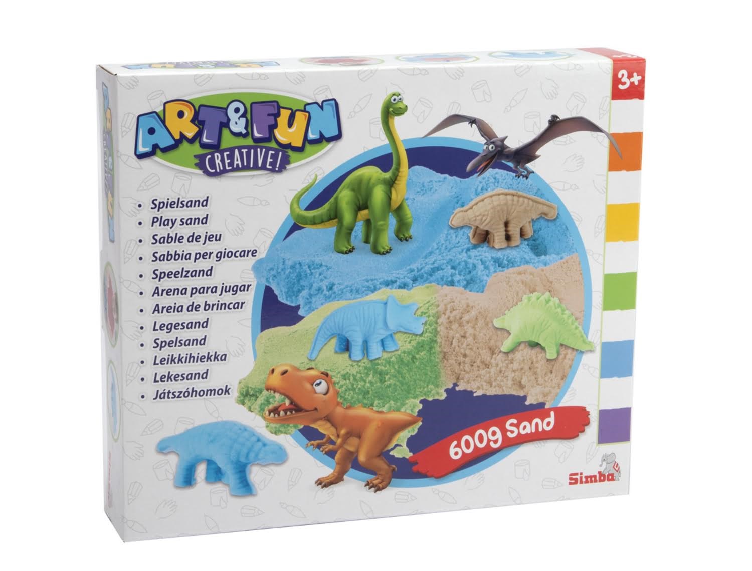 Simba Art & Fun Playsand Set Dinosaurs - Dolls Accessories 106344621