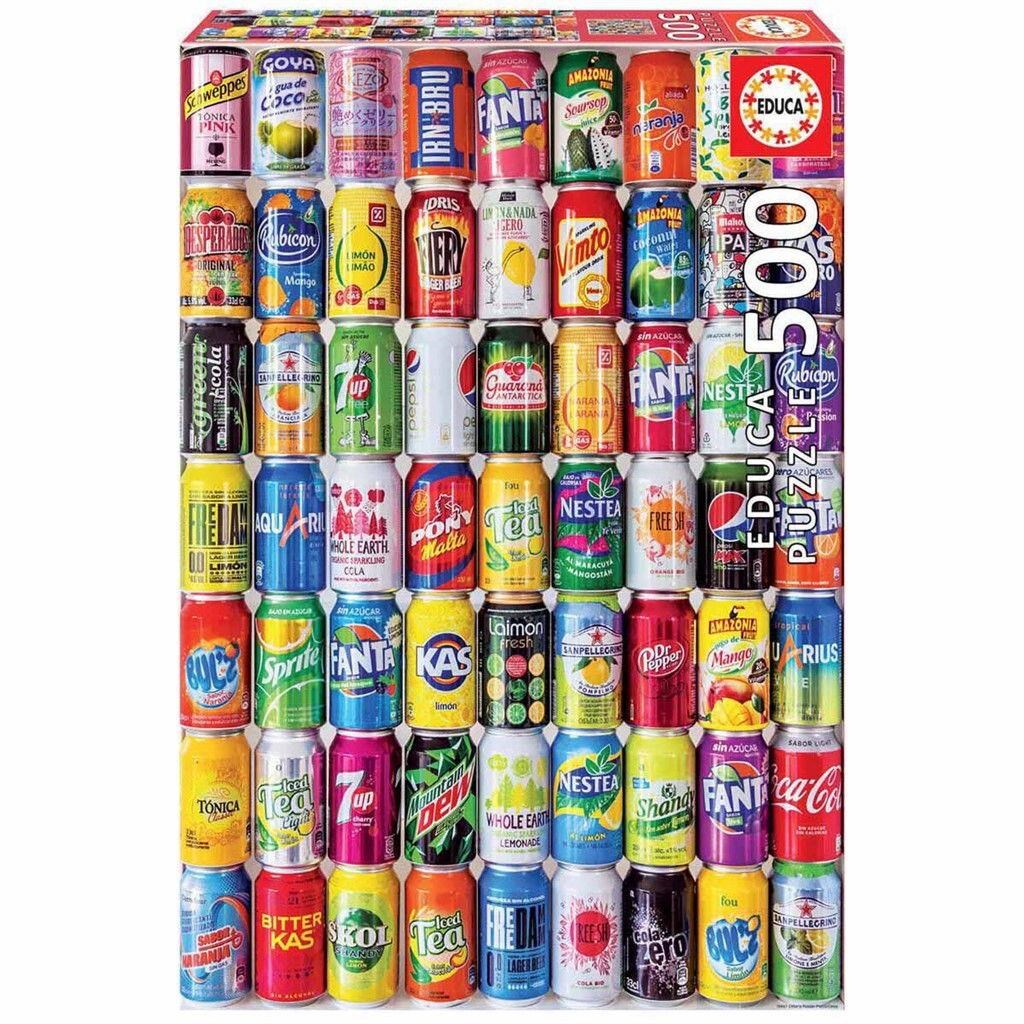 Educa 500 Soft Cans - Puzzle 80-18447