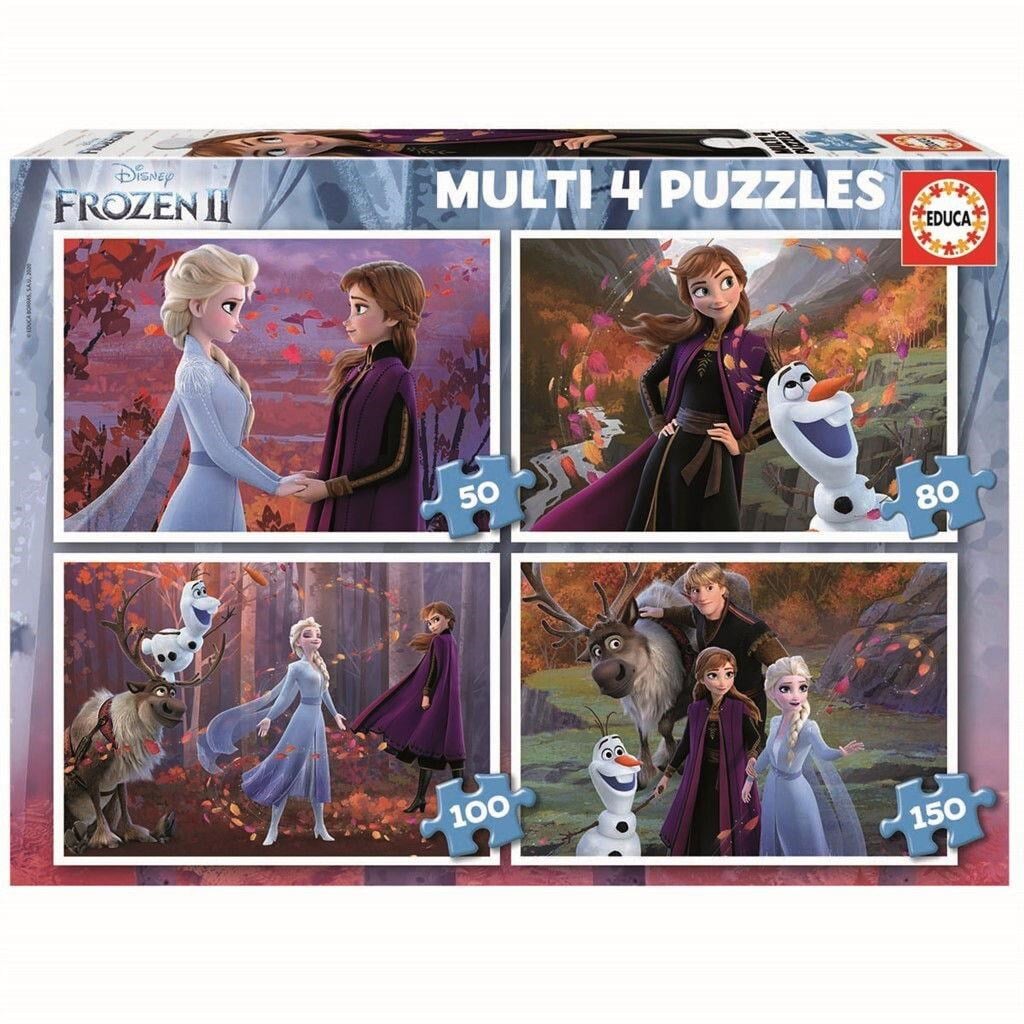 Educa 50-80-100-150 Frozen - Puzzle 80-18640