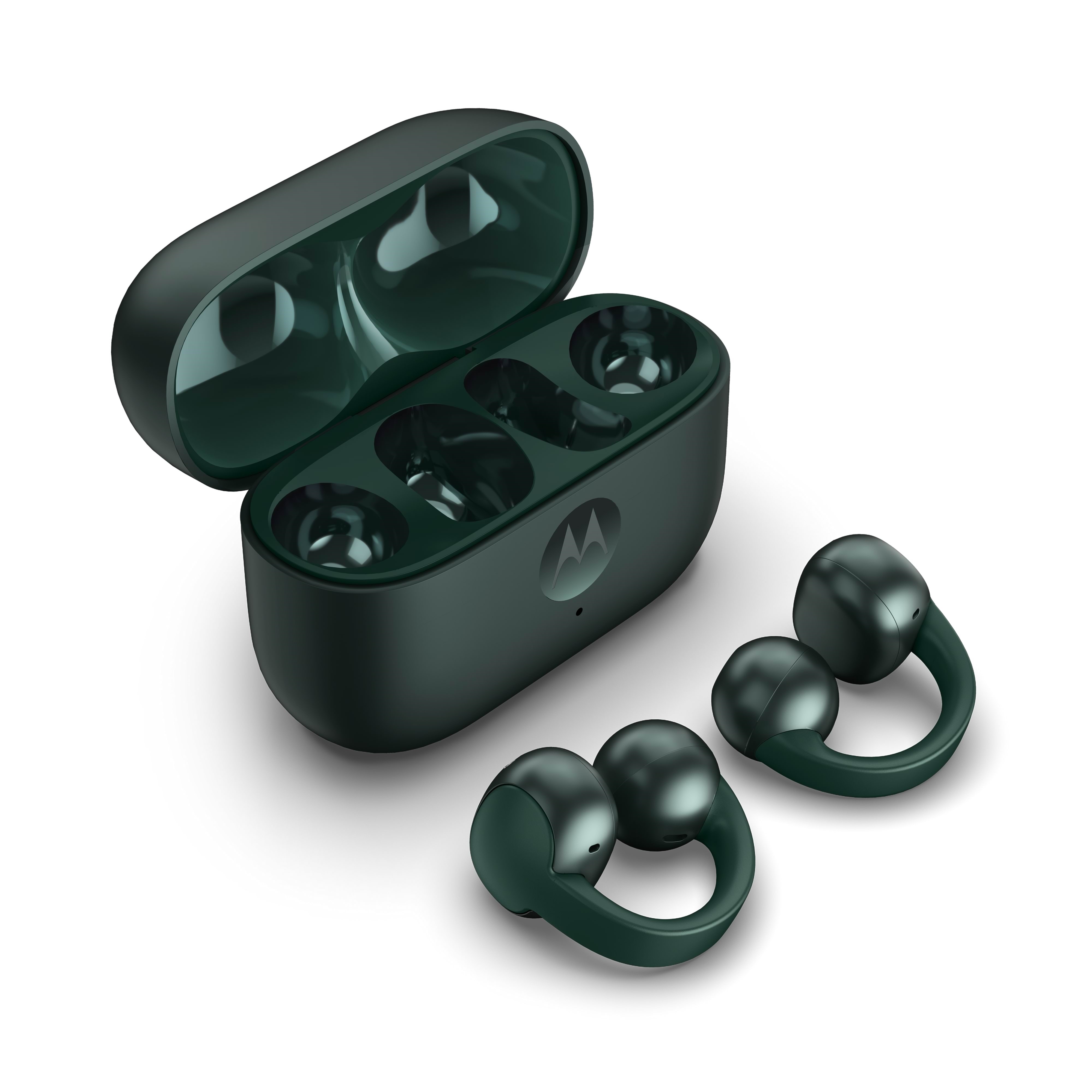 Kopfhörer - Motorola Moto Buds Loop - Trekking Green (Sound by Bose) - Kopfhoerer/headsets Grün Pg38c07165