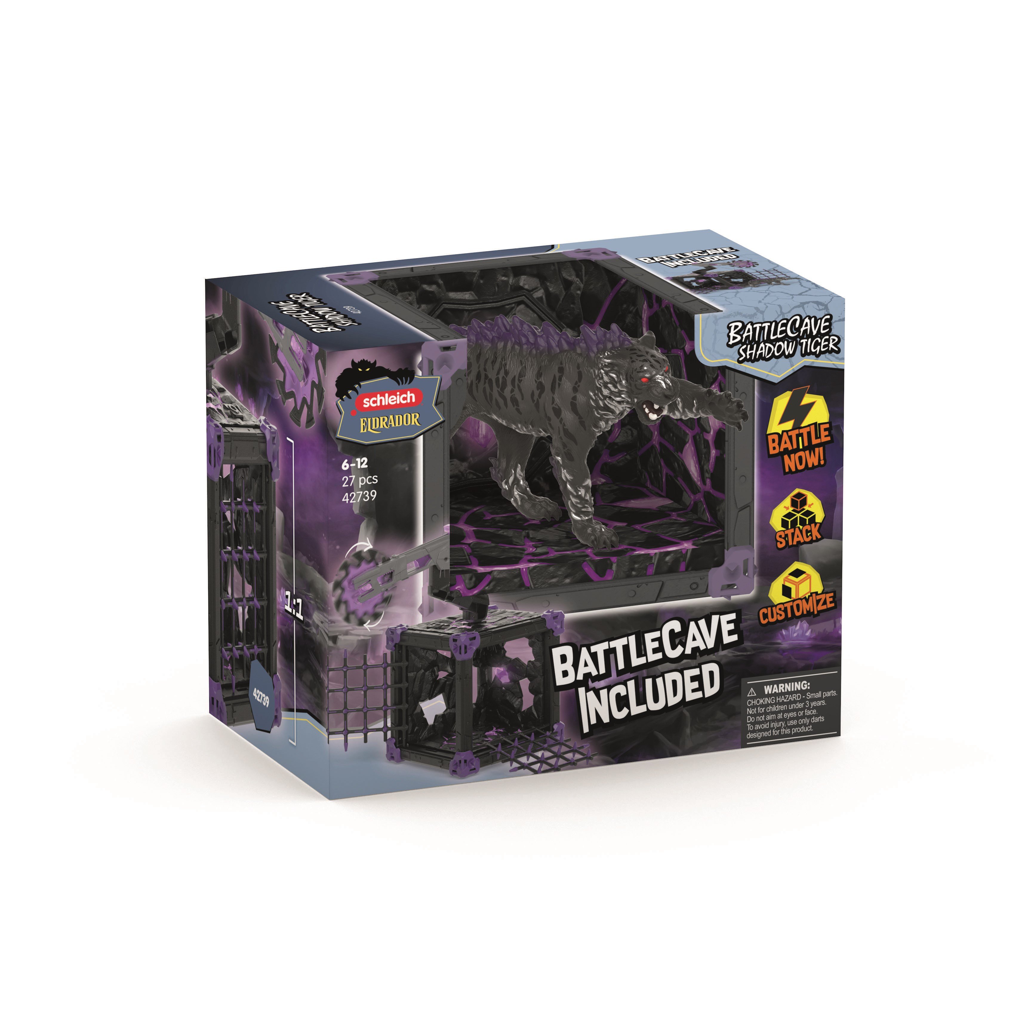 Schleich Battlecave Shadow Tiger 42739