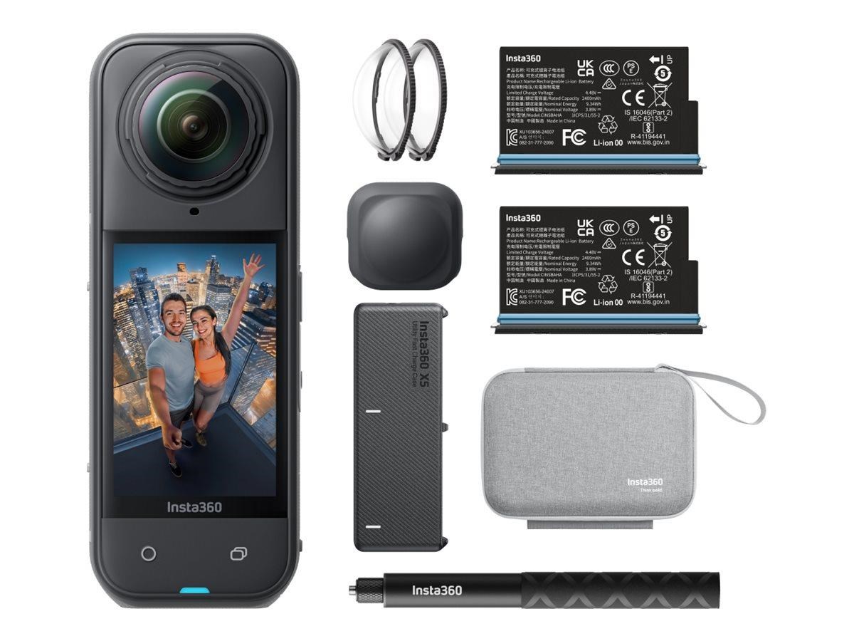 Insta360 X5 Essentials Bundle - Action Kamera Schwarz Cinsaaha-x504