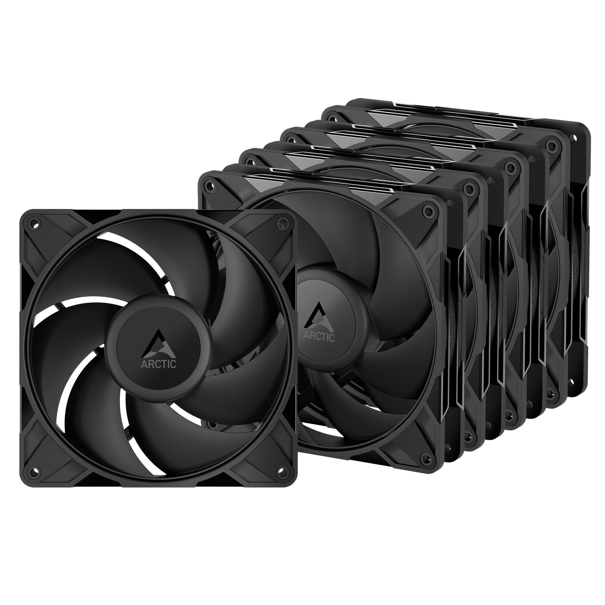 Arctic P14 Pro Pst - 5 Pack - Gehäuselüfter - 140mm - Schwarz Mit Zweifarbigem Led-licht - Gehaeuseluefter Acfan00319a